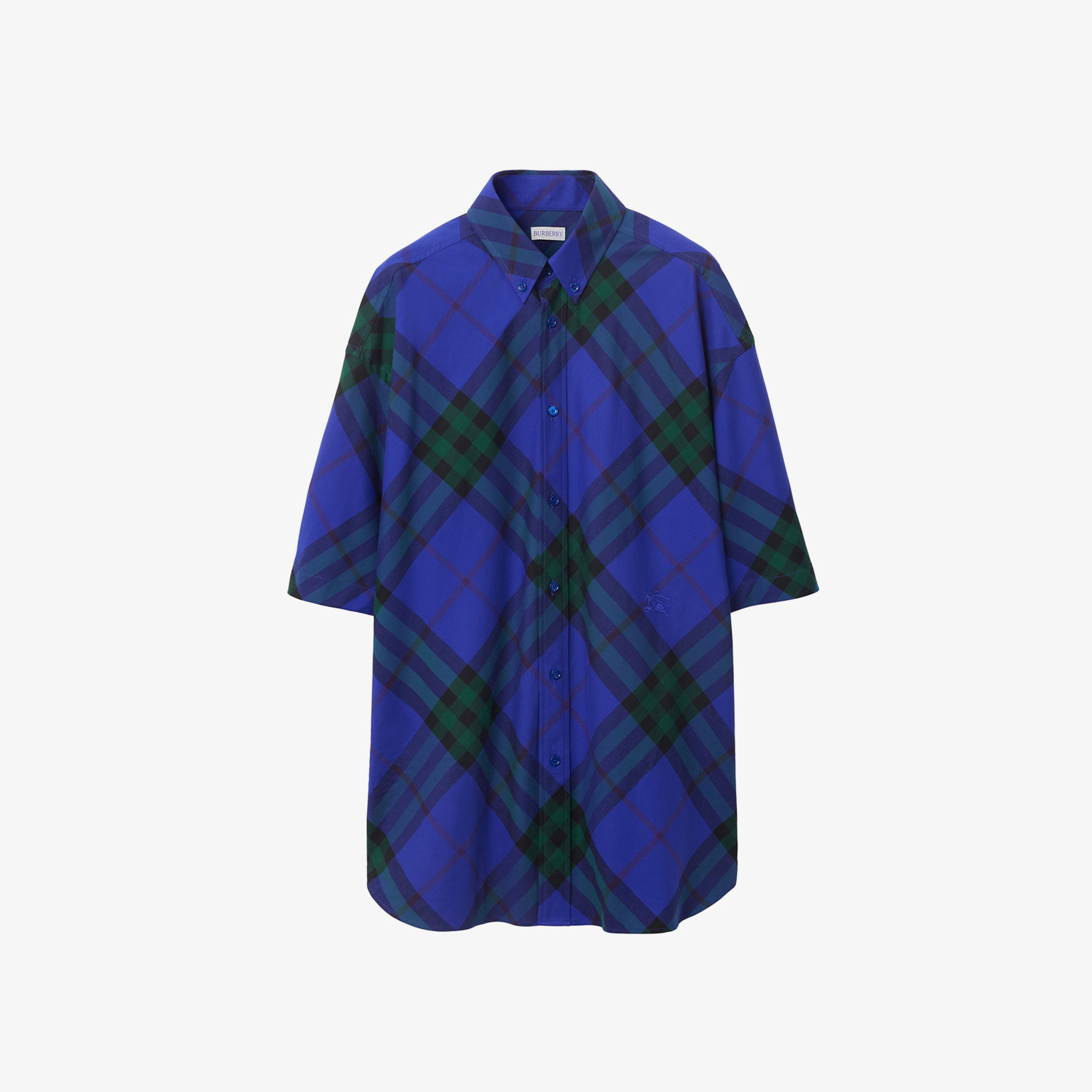 Burberry Erkek Lacivert Gömlek