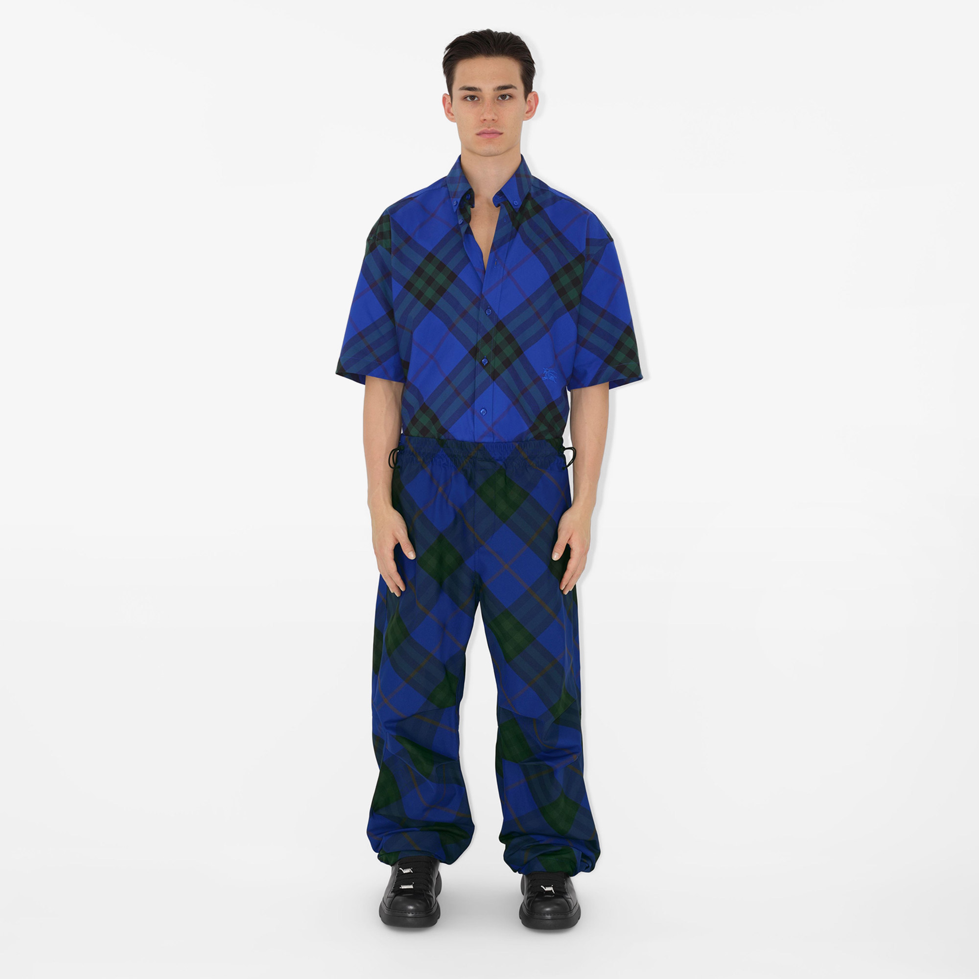 Burberry Erkek Lacivert Gömlek