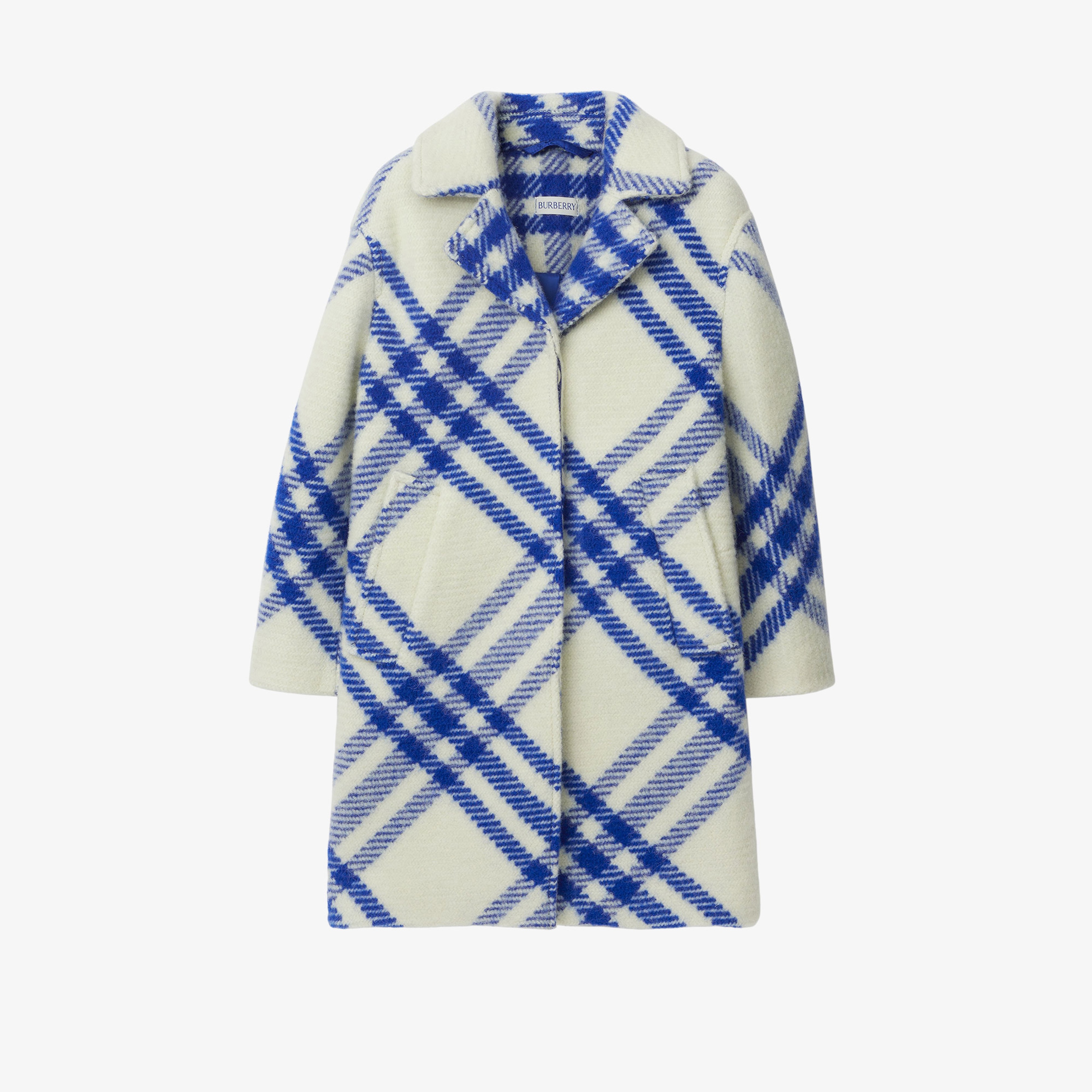 Burberry Çocuk Mavi Kaban