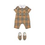 Burberry Çocuk Bej Çocuk Tulumu