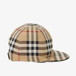 Burberry Çift Taraflı Kareli Çocuk Şapka