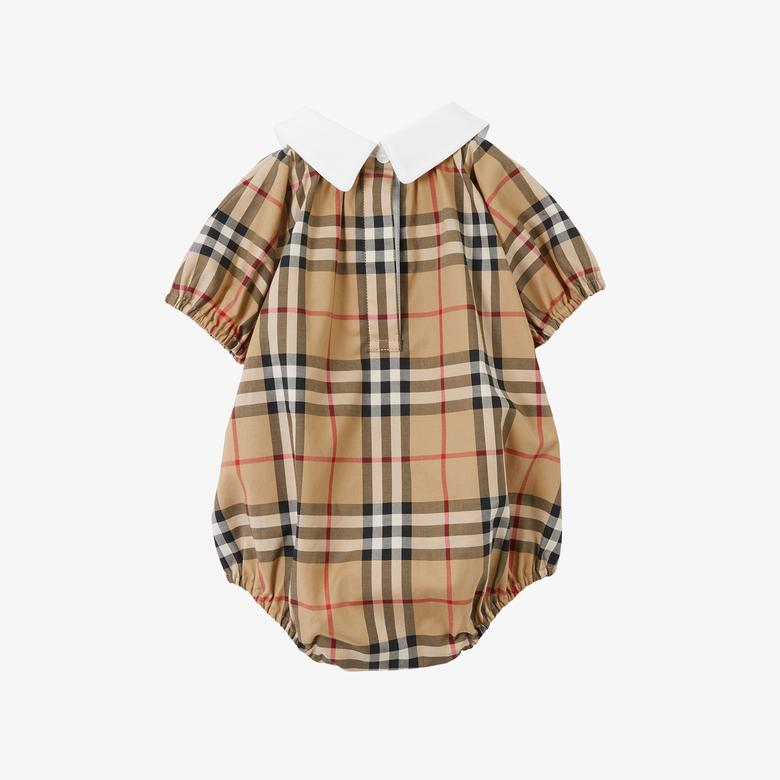 Burberry Çocuk Bej Çocuk Tulumu