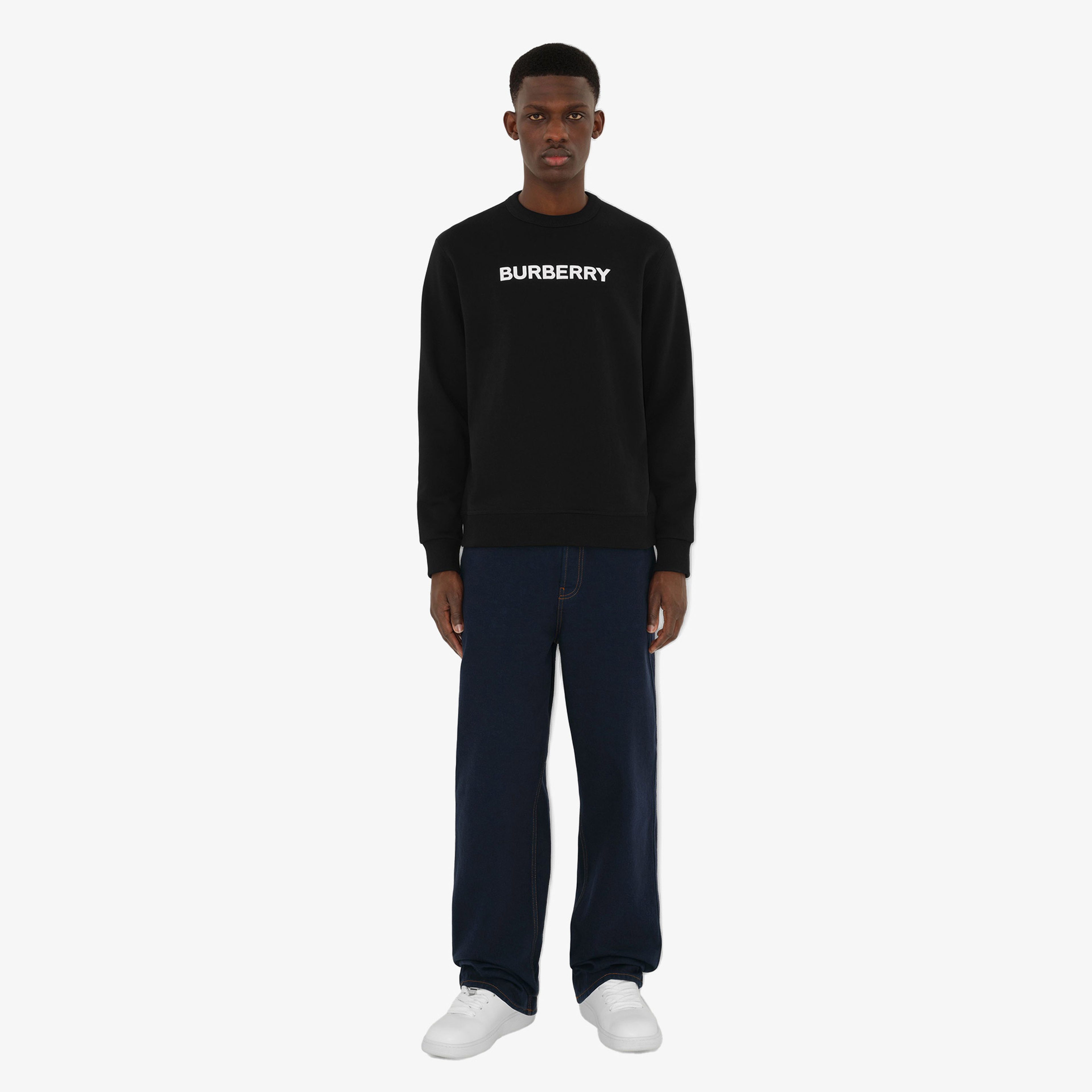 Erkek Siyah Sweatshirt