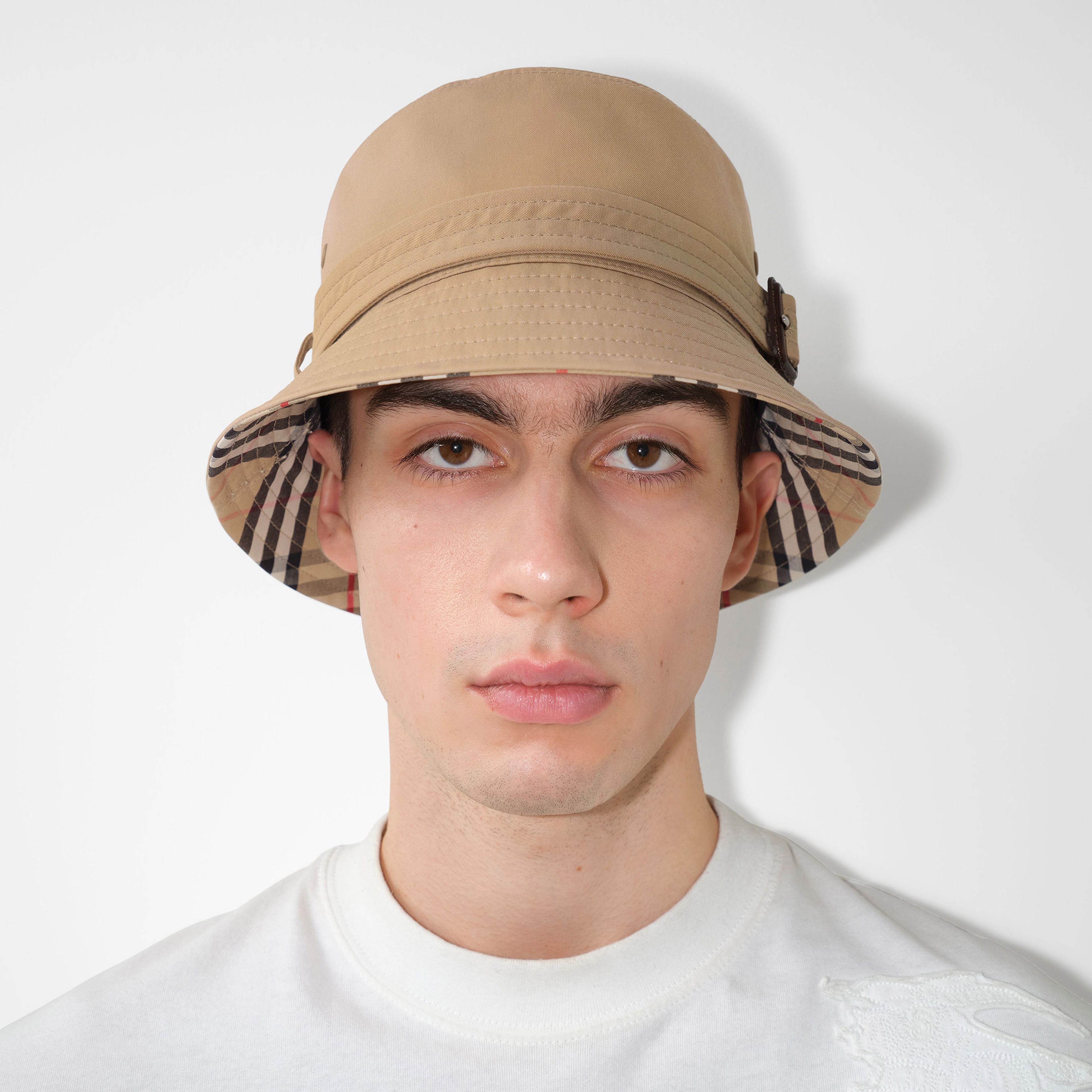 Burberry Unisex Bej Şapka