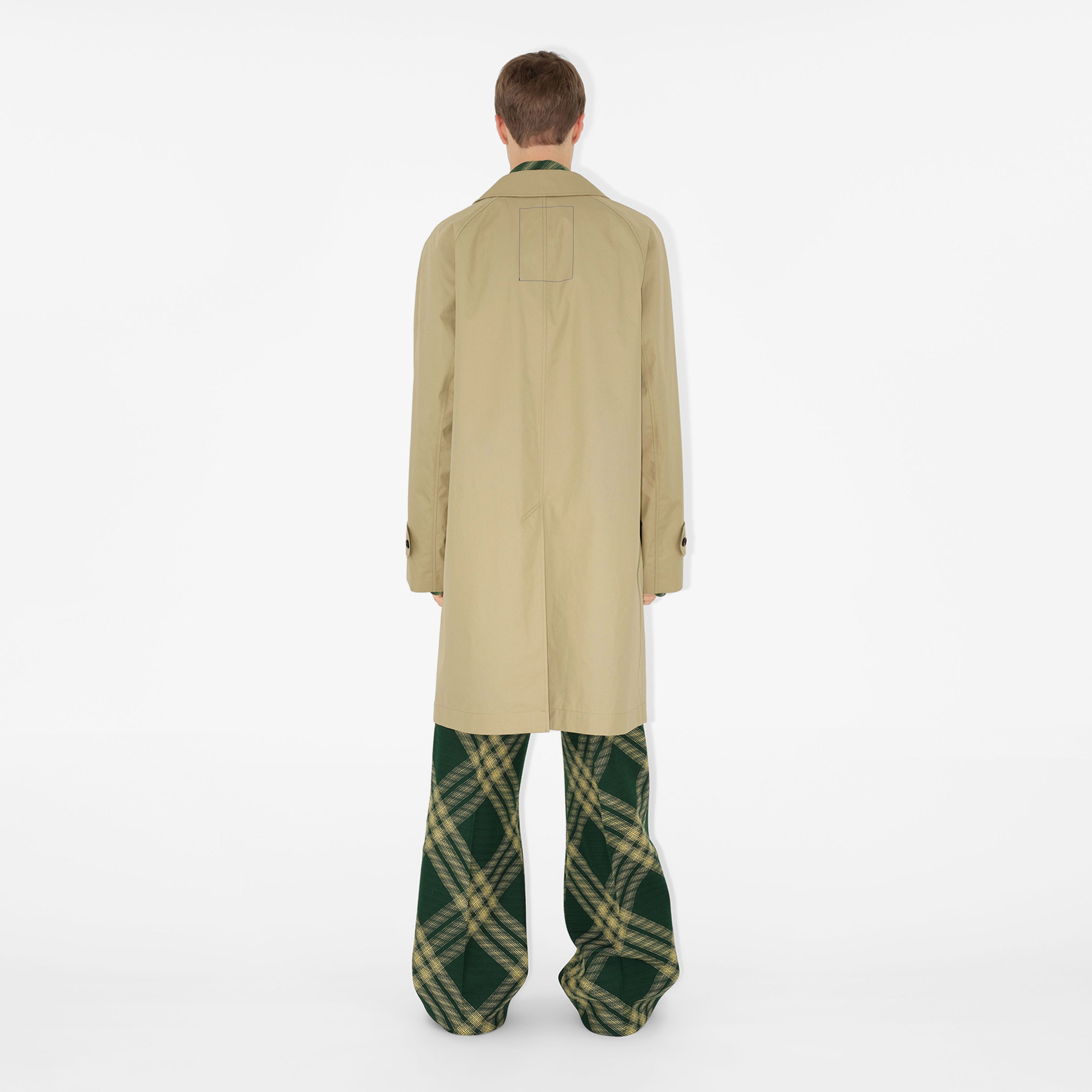 Burberry Erkek Bej Pardesü