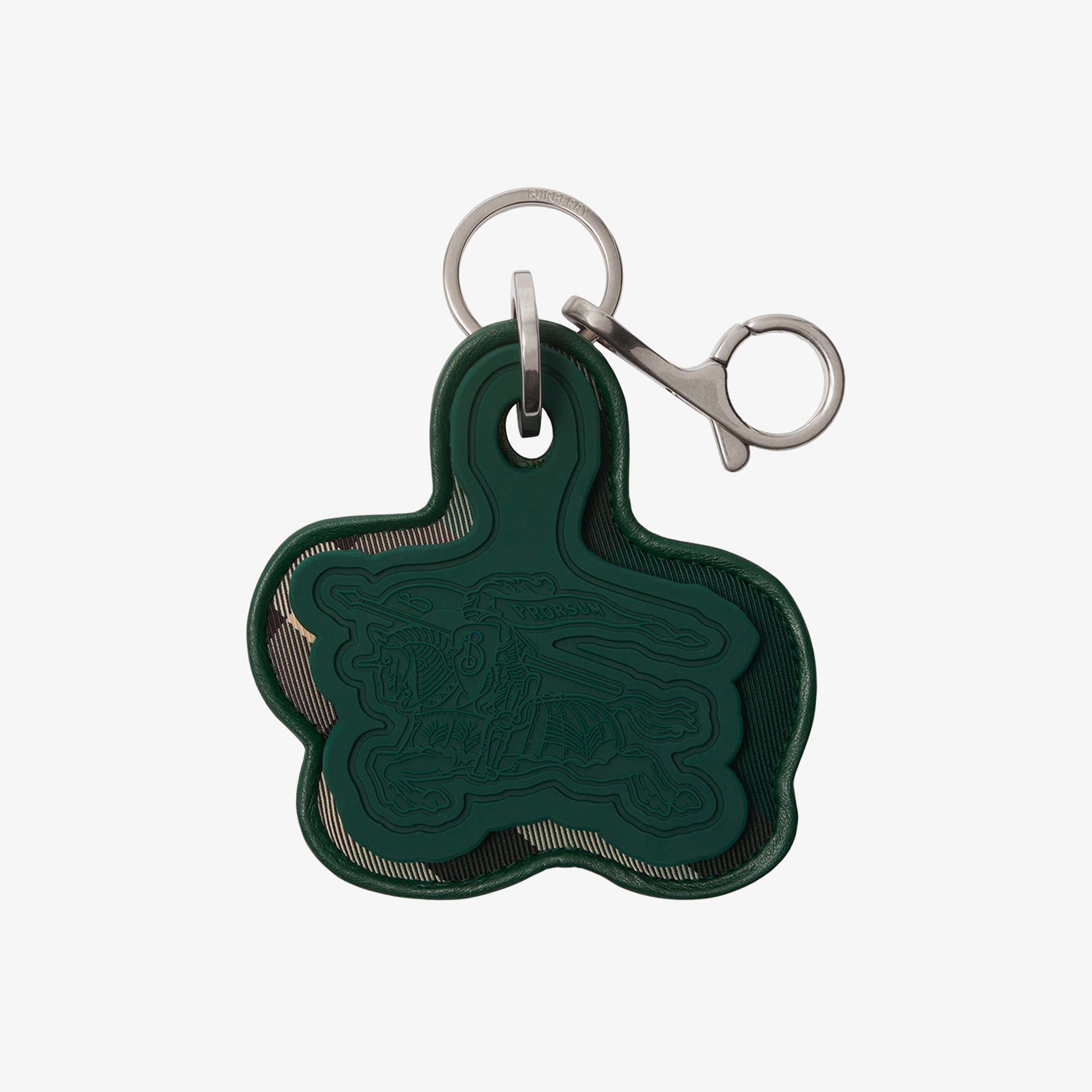 Burberry Erkek Yeşil Anahtarlık