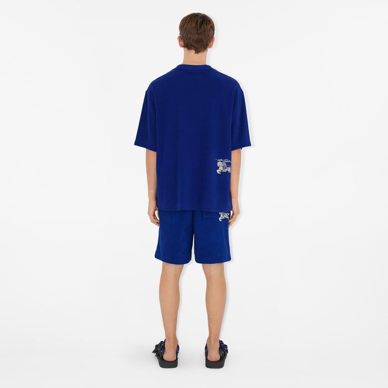 Burberry Erkek Lacivert Tshirt