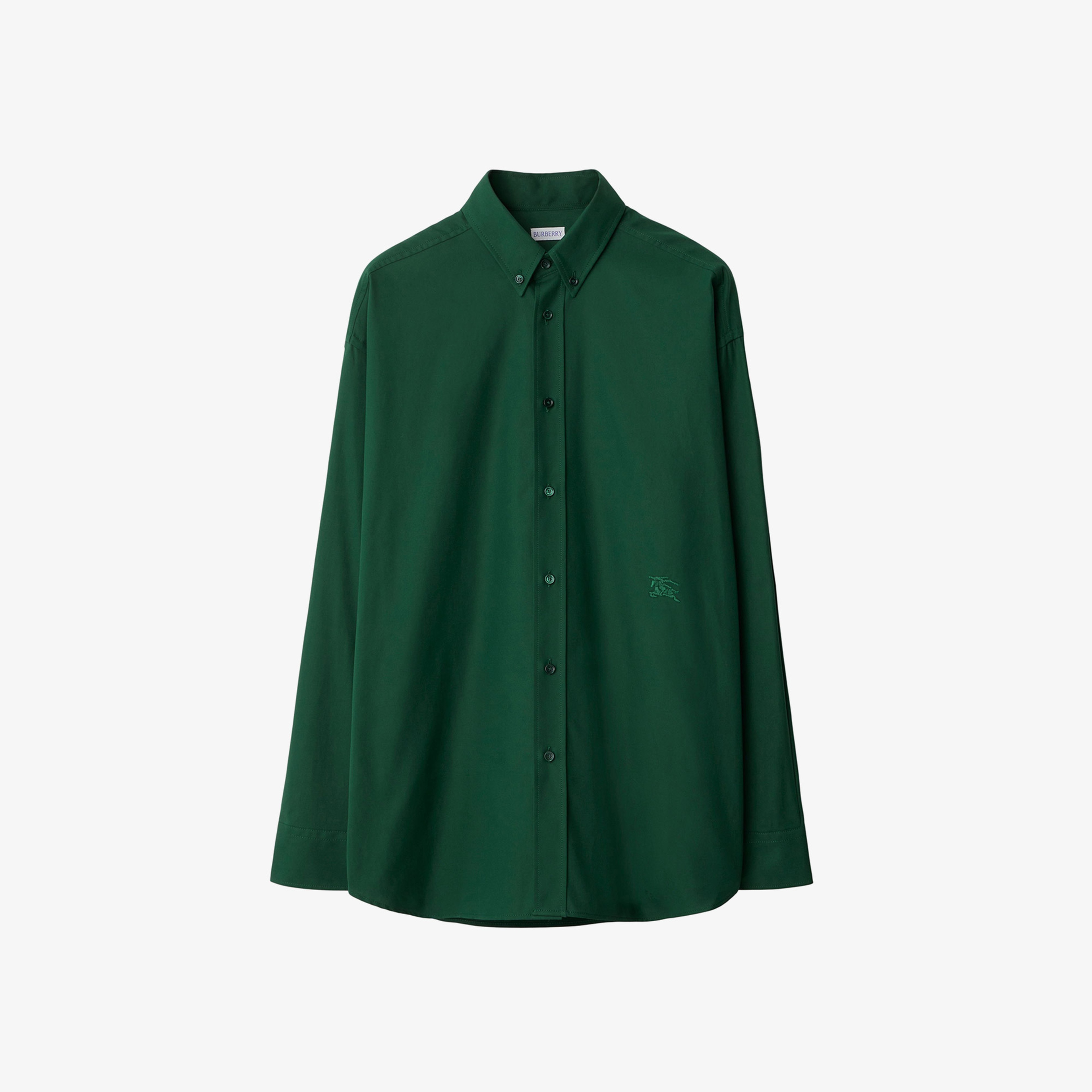 Burberry Erkek Yeşil Gömlek