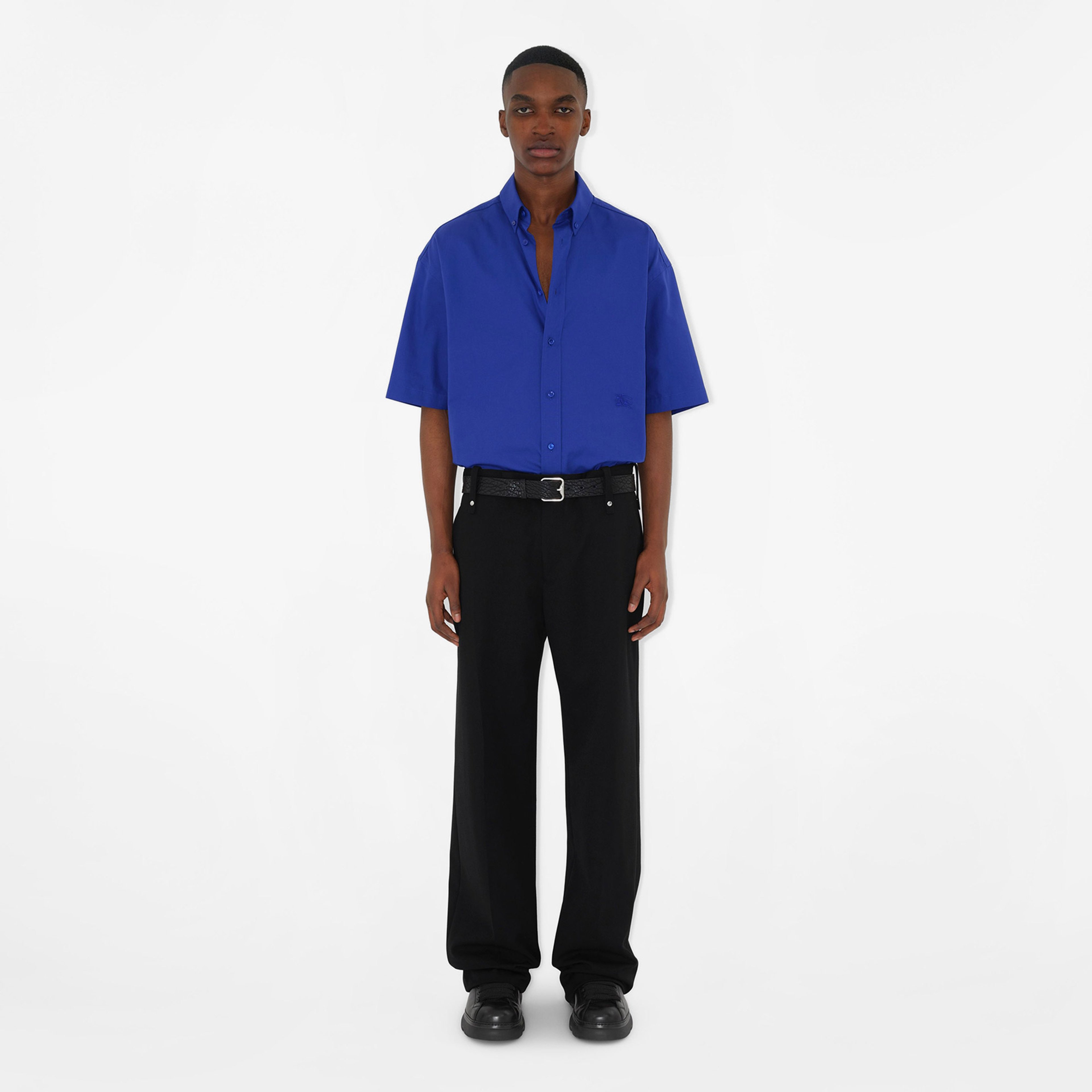 Burberry Erkek Lacivert Gömlek