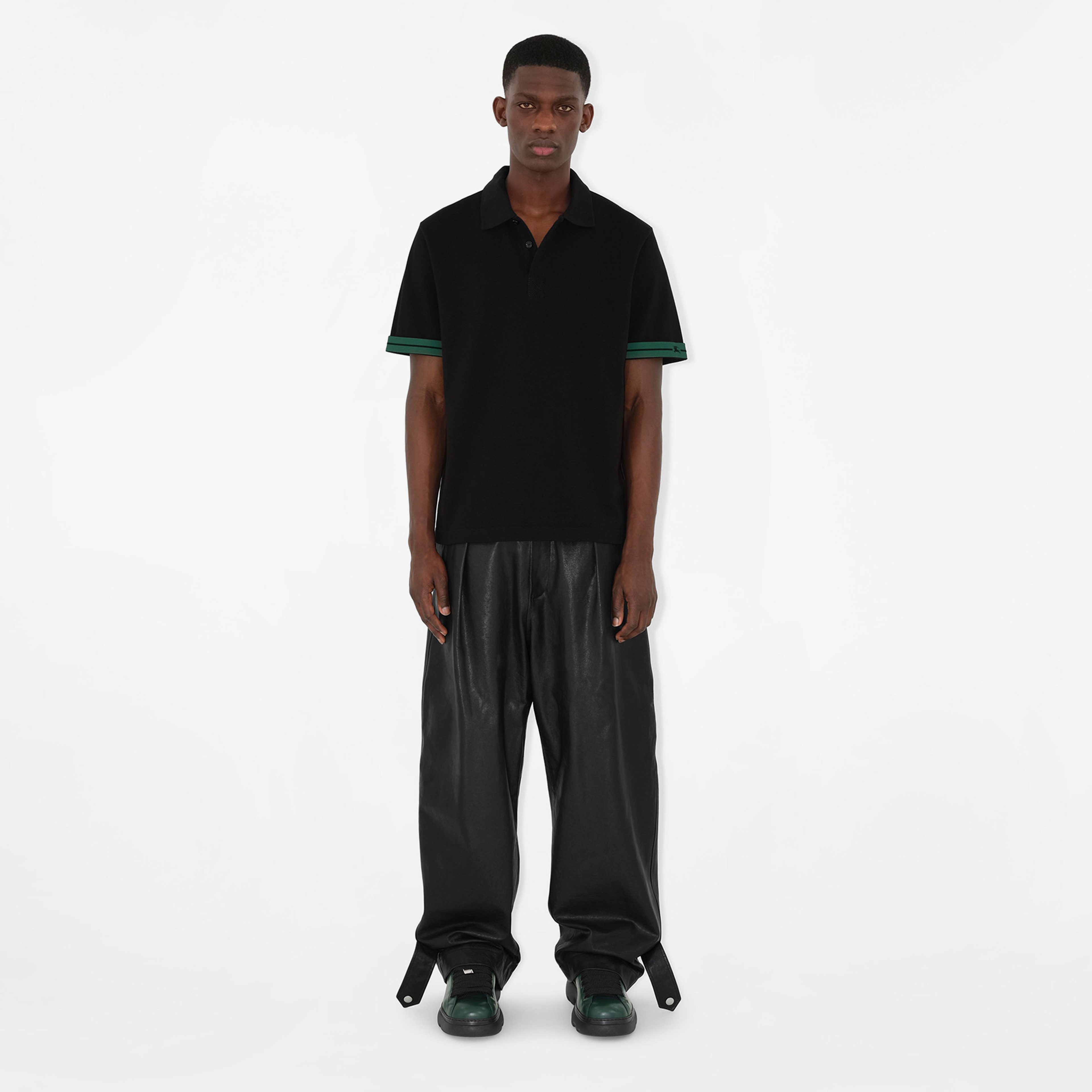 Burberry Erkek Siyah Polo