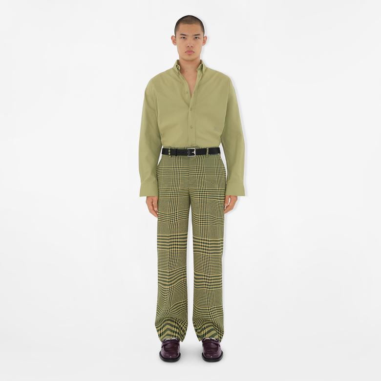 Burberry Erkek Bej Gömlek