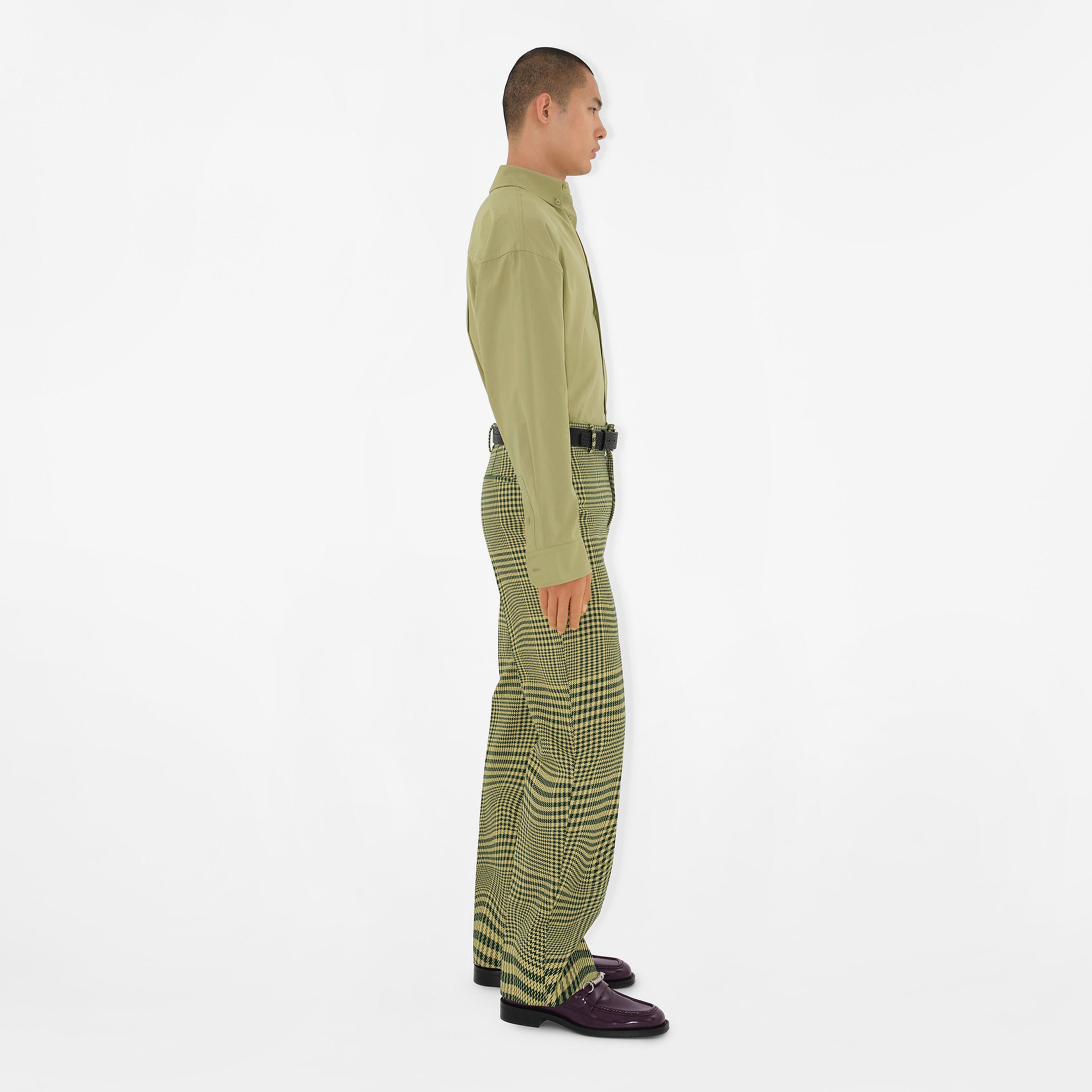 Burberry Erkek Bej Gömlek