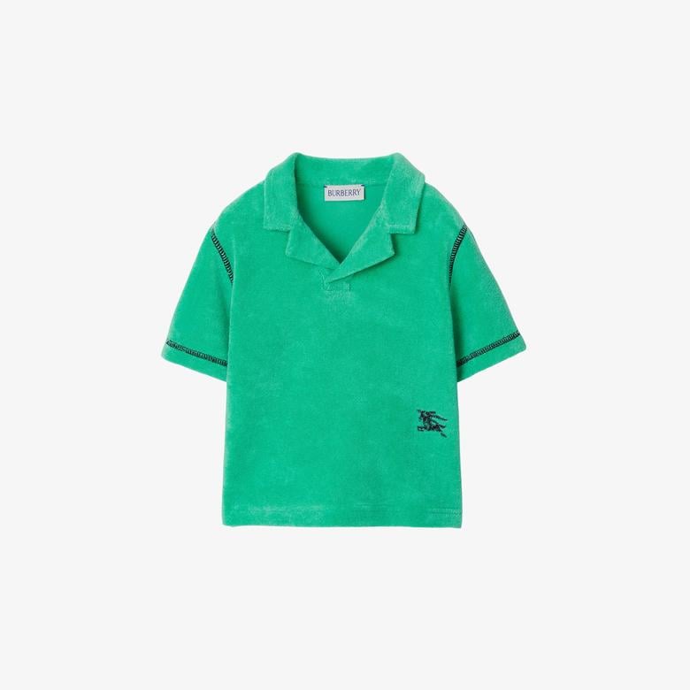 Burberry Çocuk Yeşil Polo