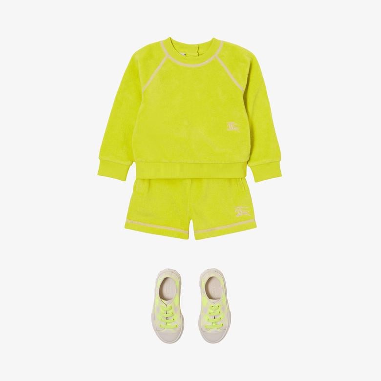 Burberry Çocuk Sarı Sweatshirt