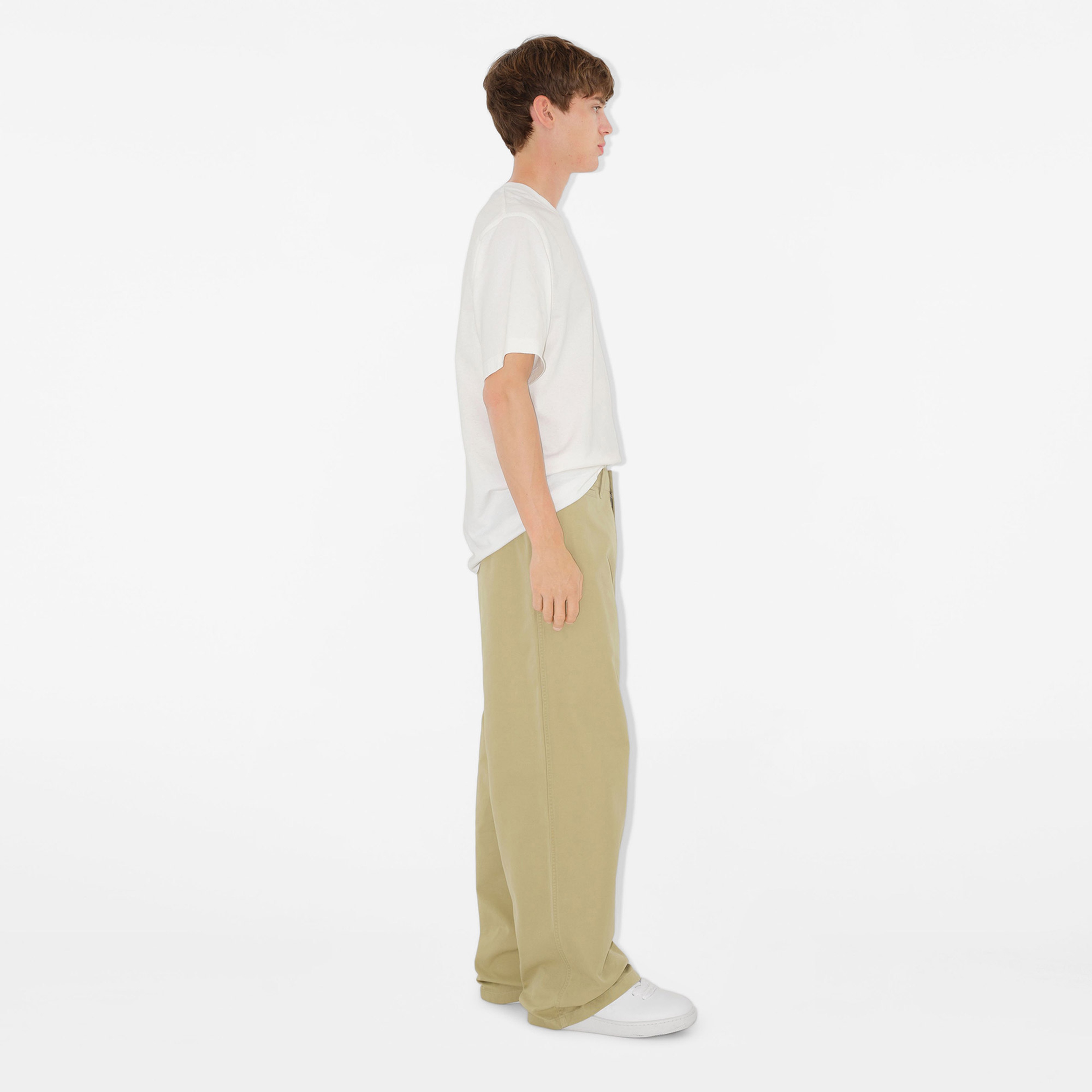 Burberry Erkek Bej Pantolon