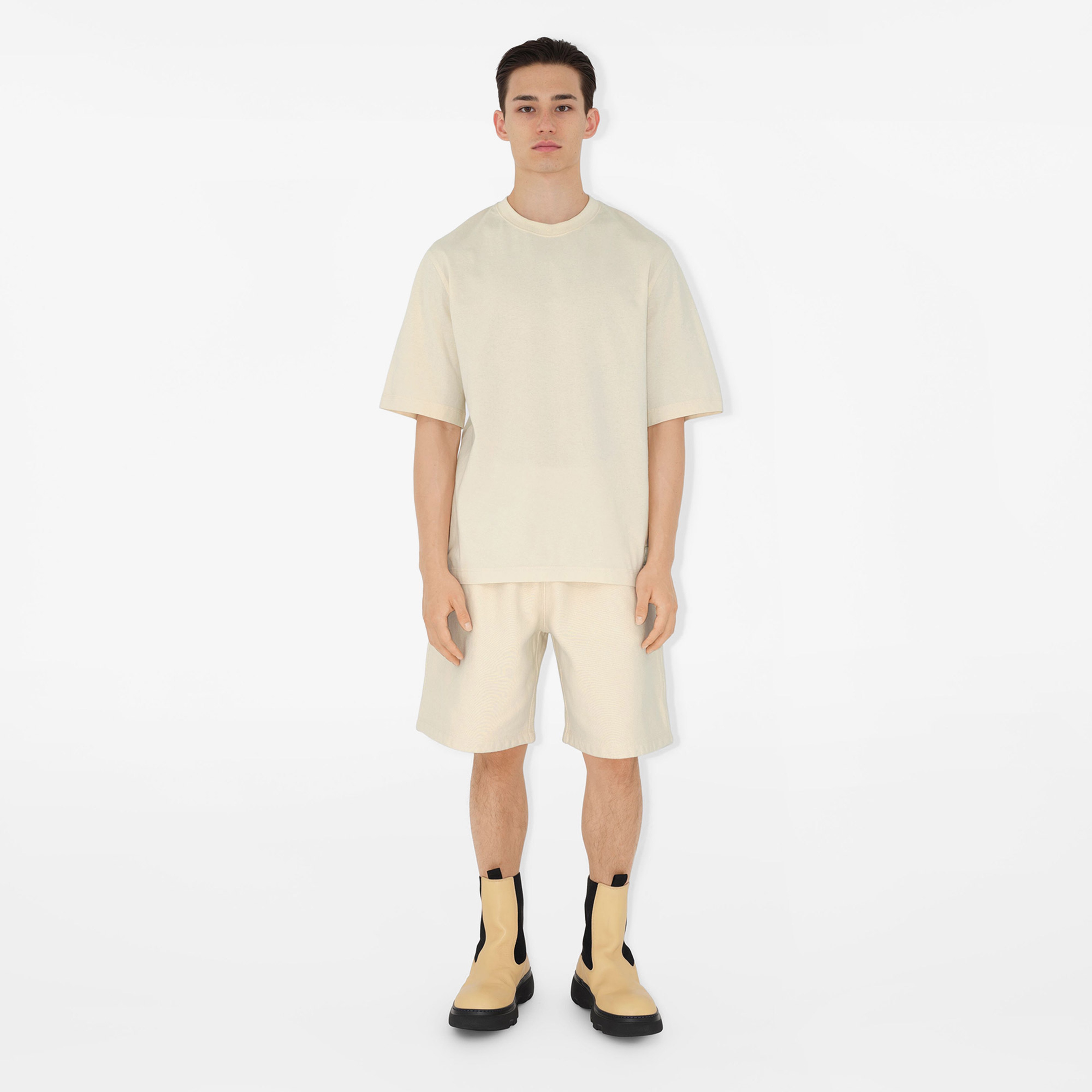 Burberry Erkek Bej Tshirt