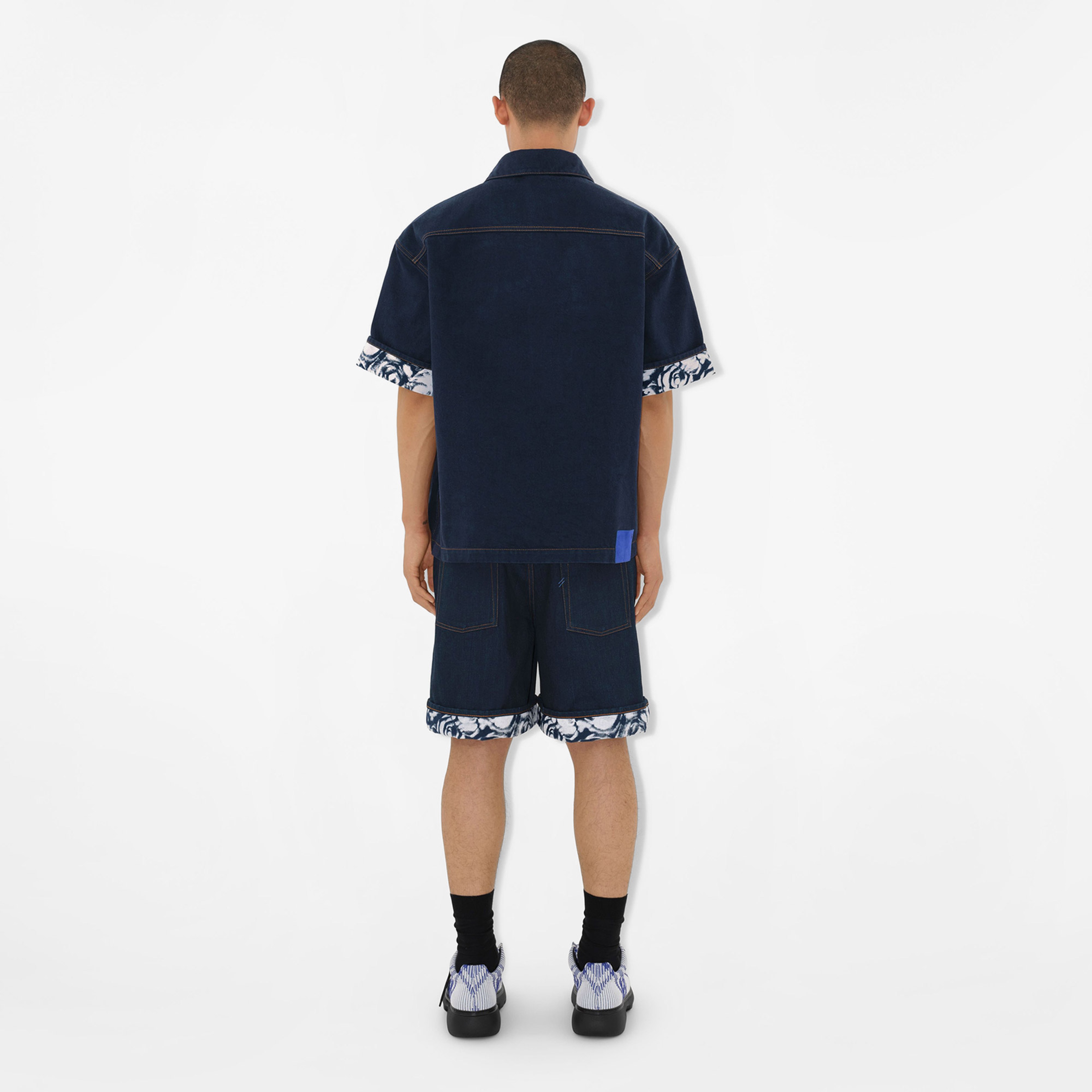 Burberry Erkek Lacivert Pantolon