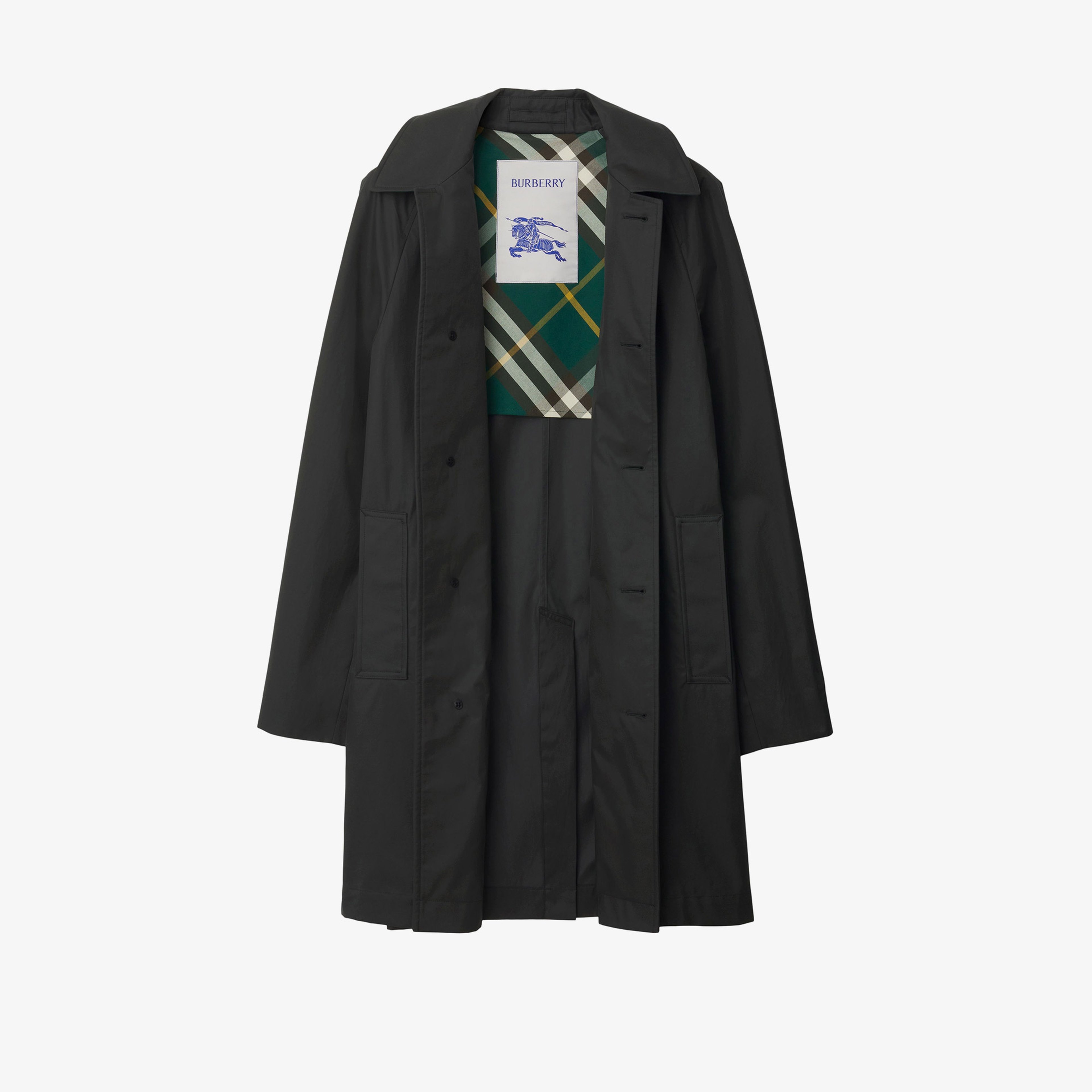 Burberry Erkek Siyah Pardesü