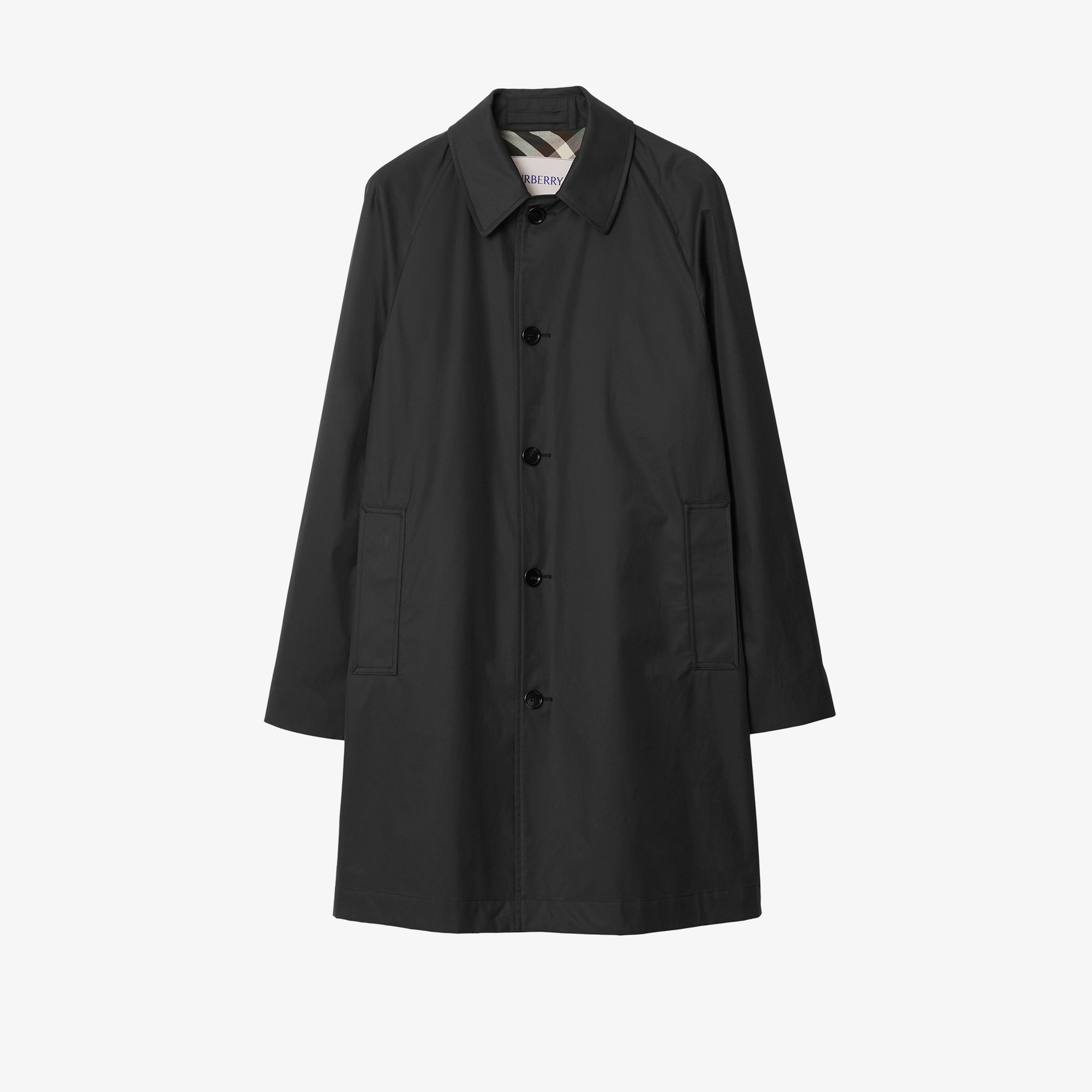 Burberry Erkek Siyah Pardesü