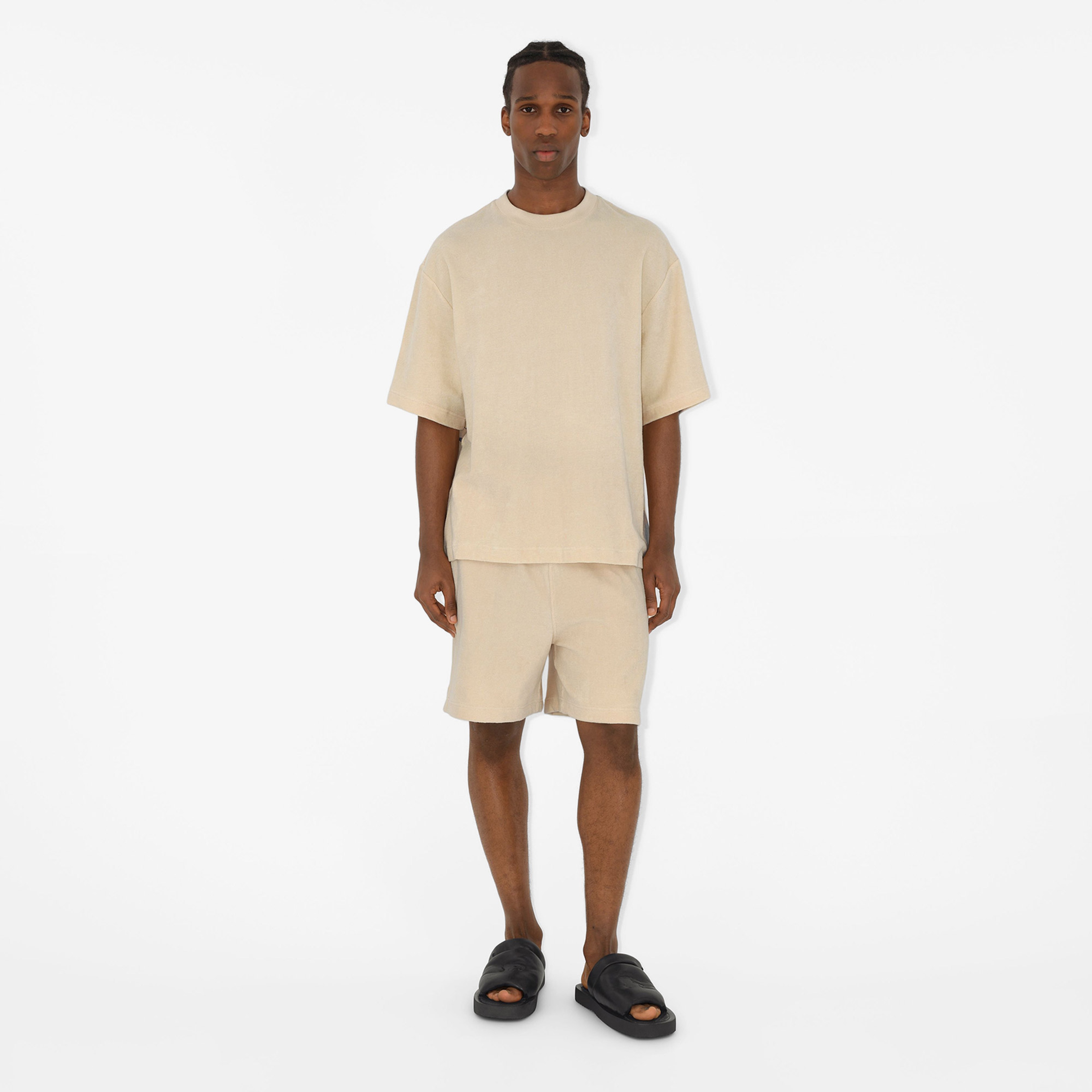 Burberry Erkek Krem Tshirt