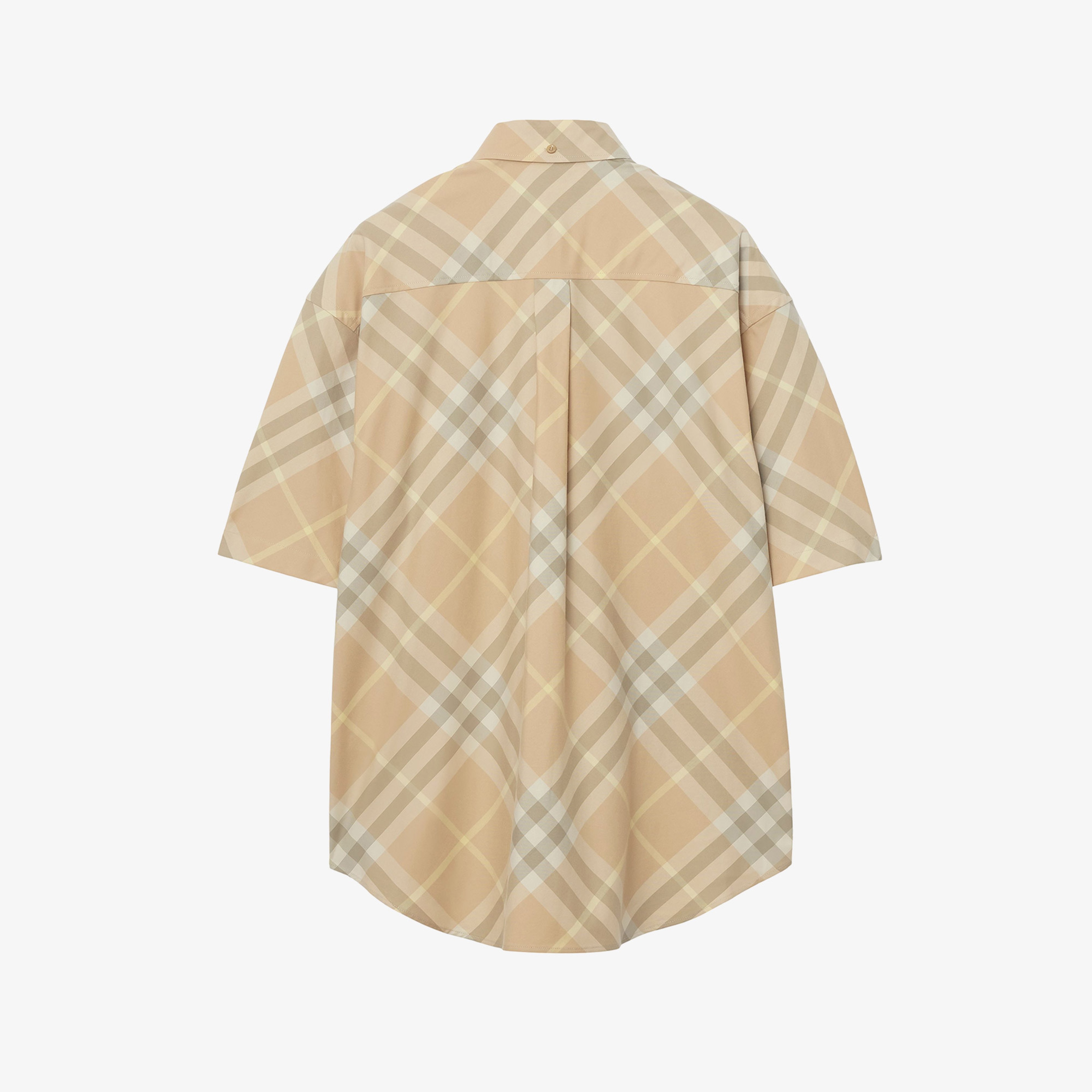 Burberry Erkek Bej Gömlek