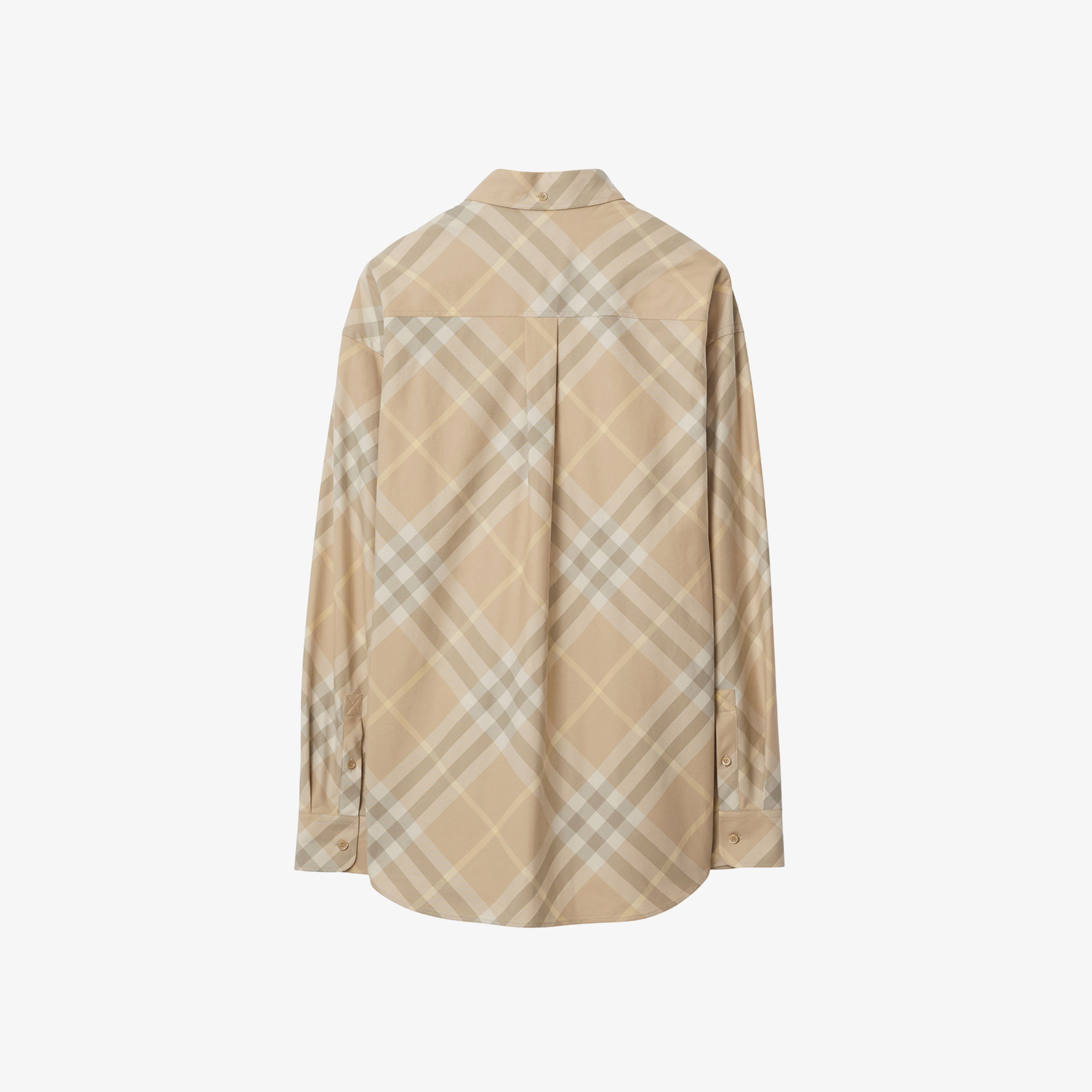 Burberry Erkek Bej Gömlek