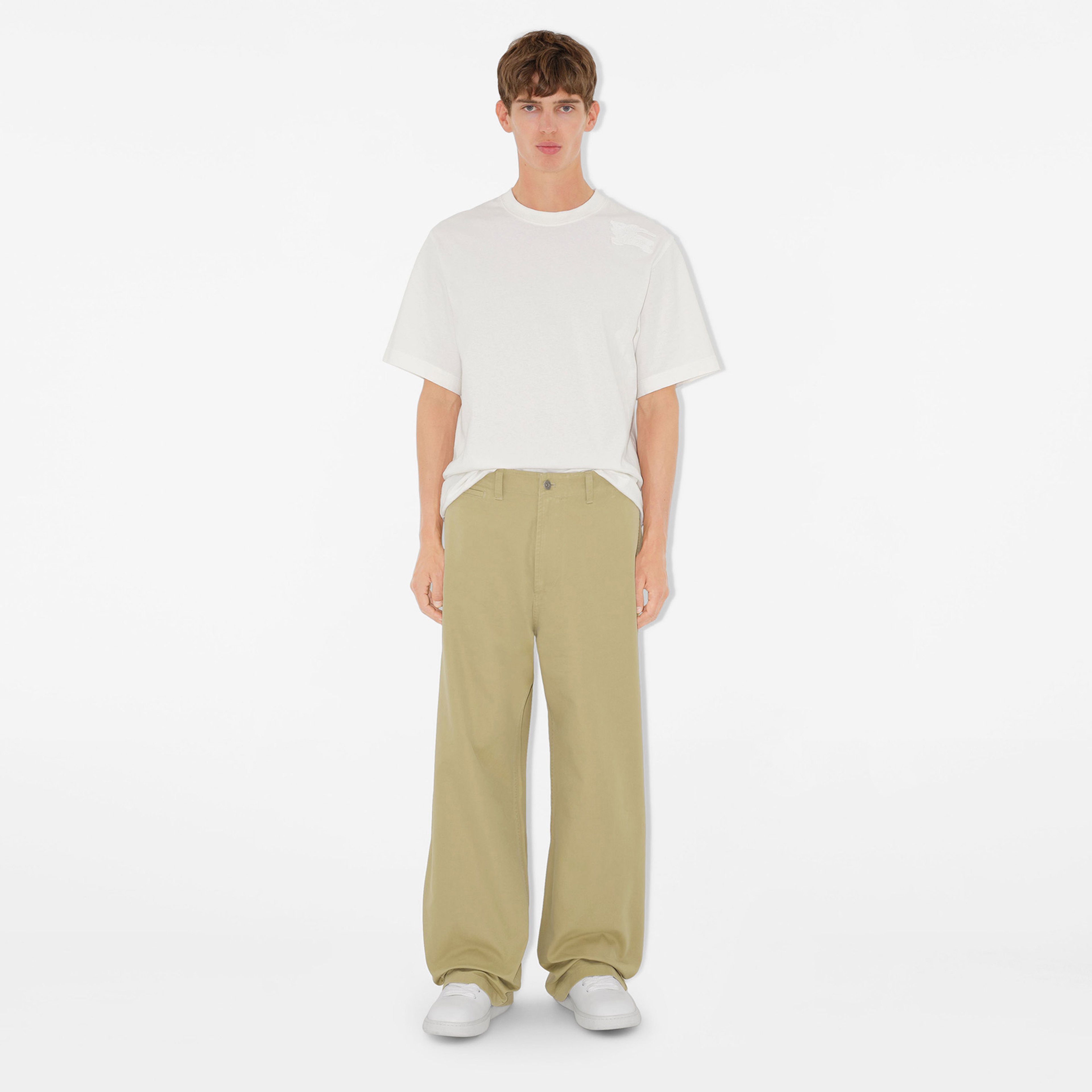 Burberry Erkek Bej Pantolon