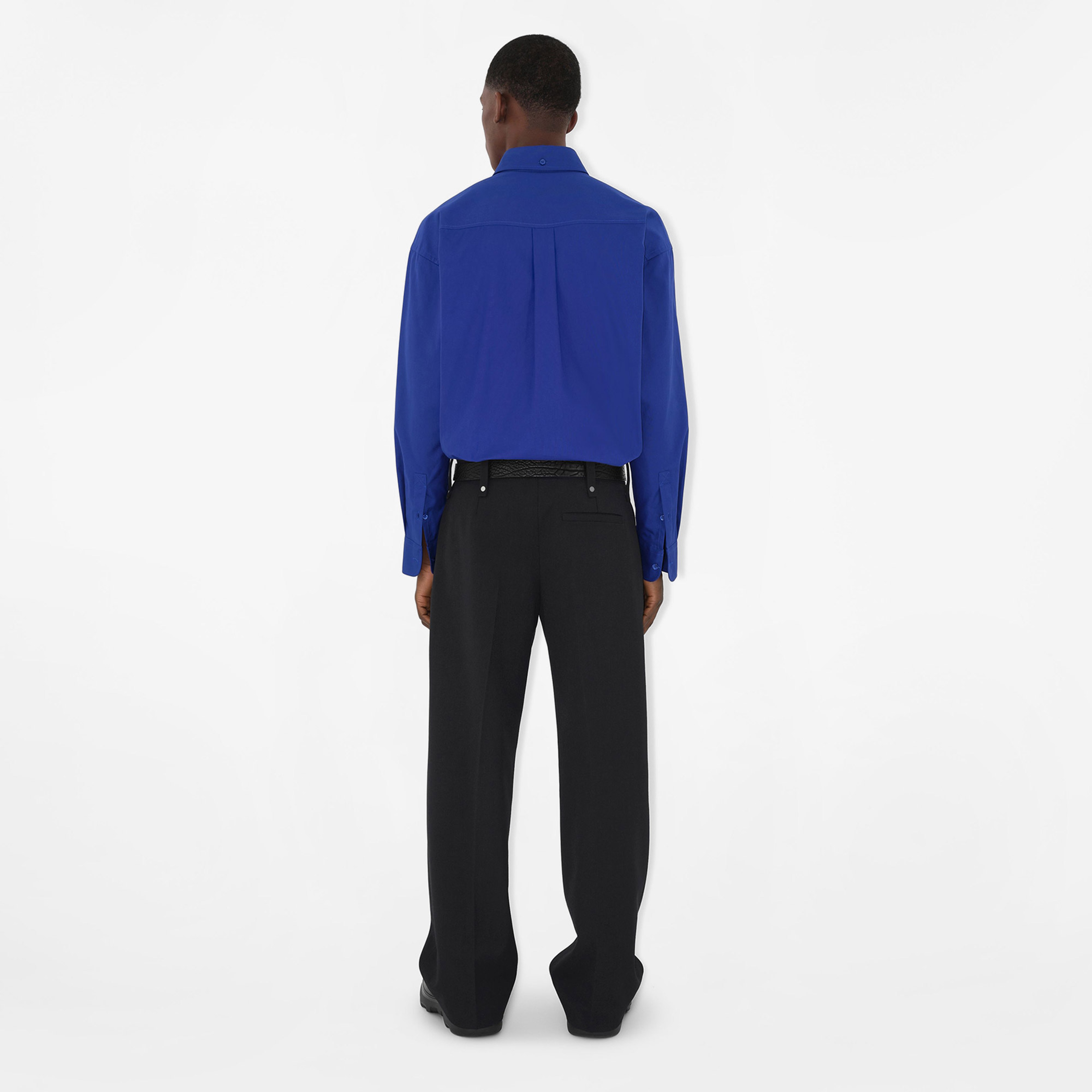 Burberry Erkek Lacivert Gömlek