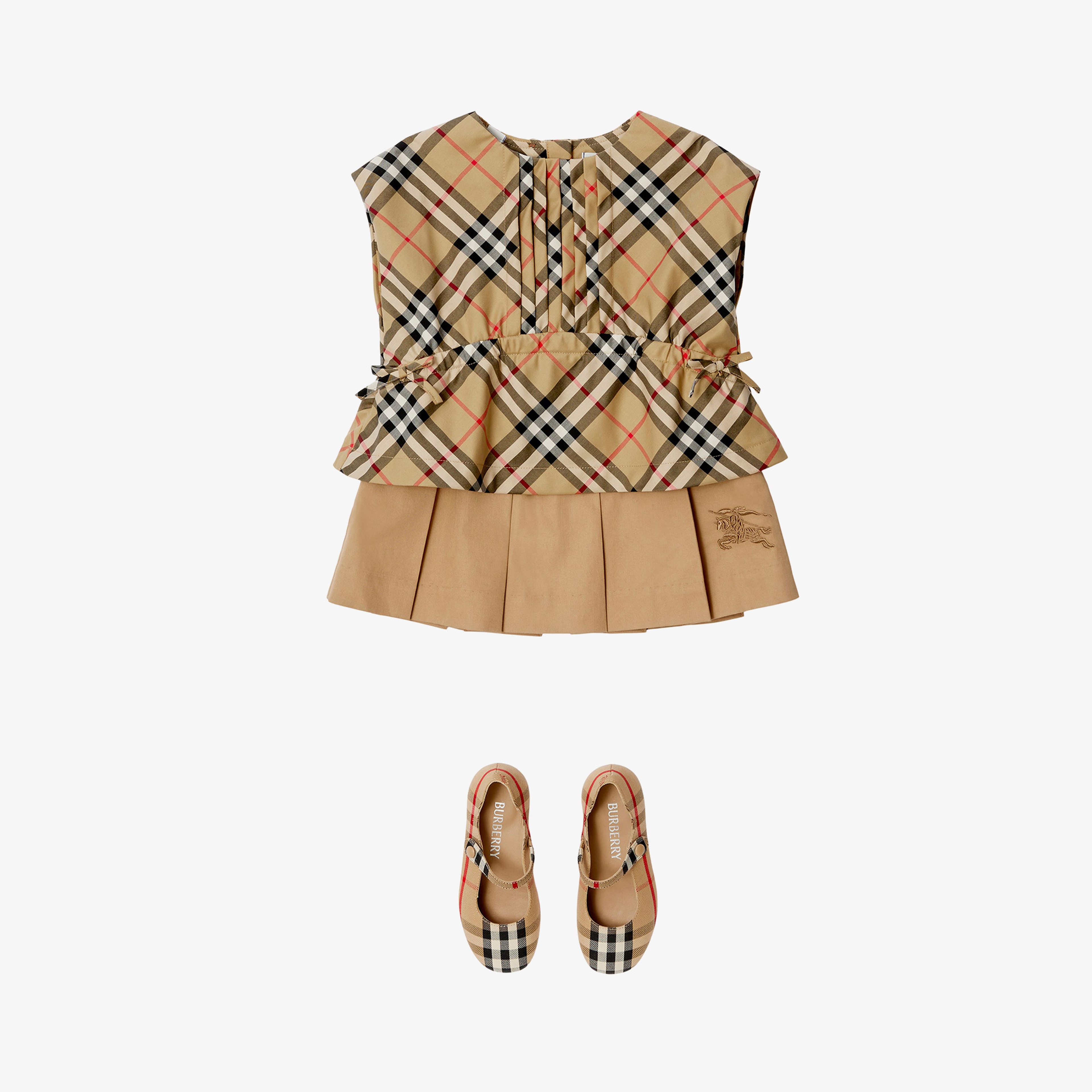 Burberry Çocuk Bej Bluz