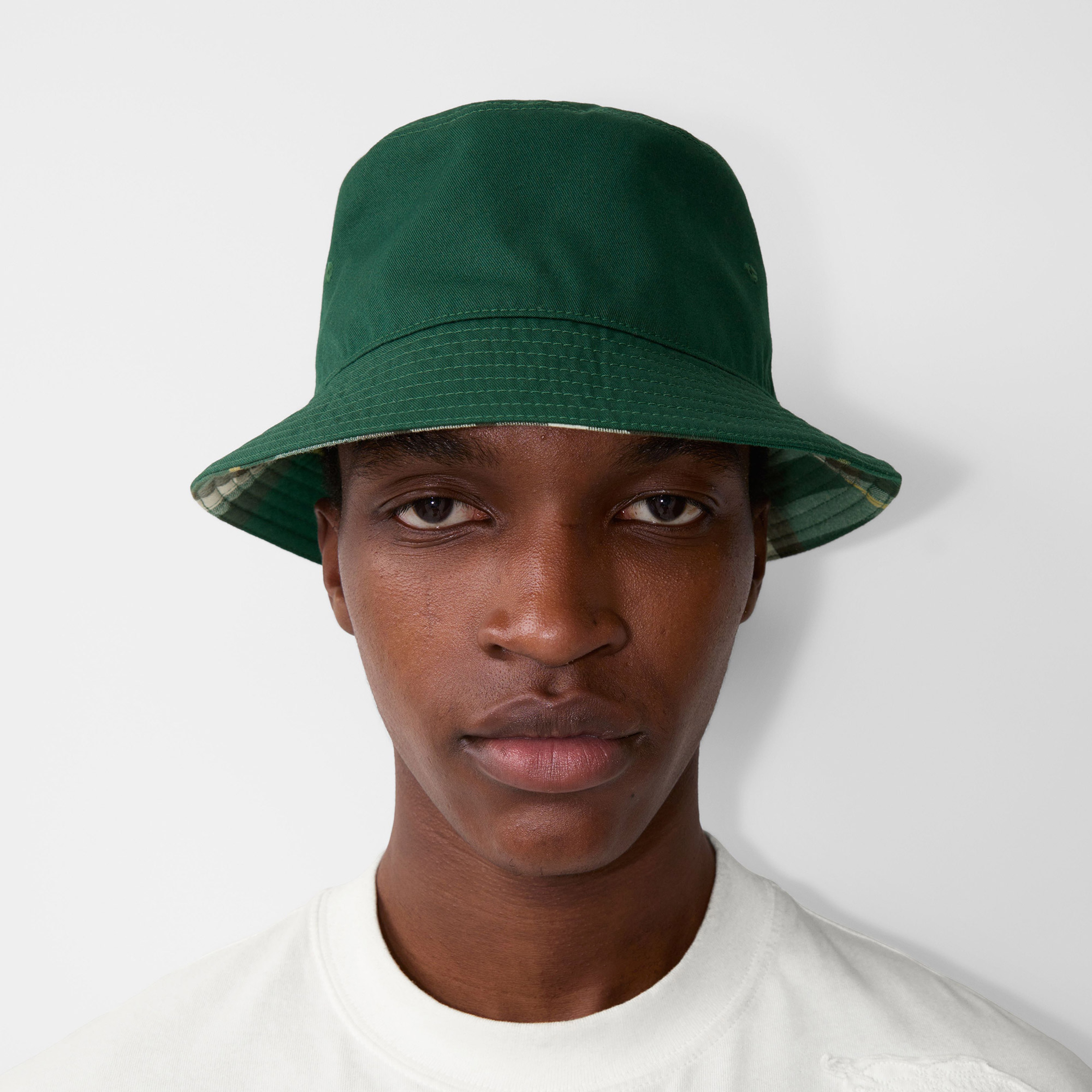 Burberry Unisex Yeşil Şapka