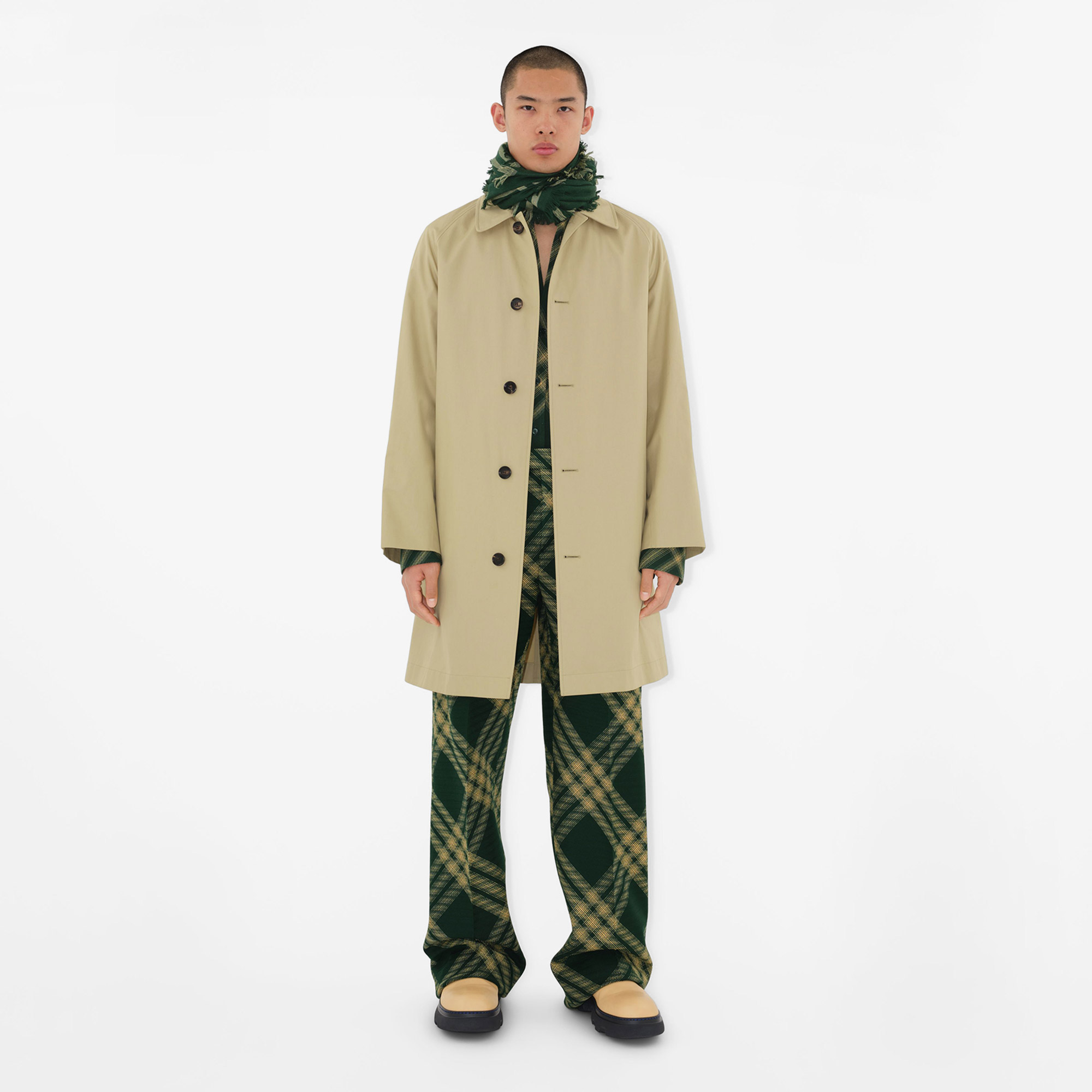 Burberry Unisex Yeşil AtkıStandart8083800| Occasion
