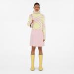 Burberry Unisex Pembe Atkı