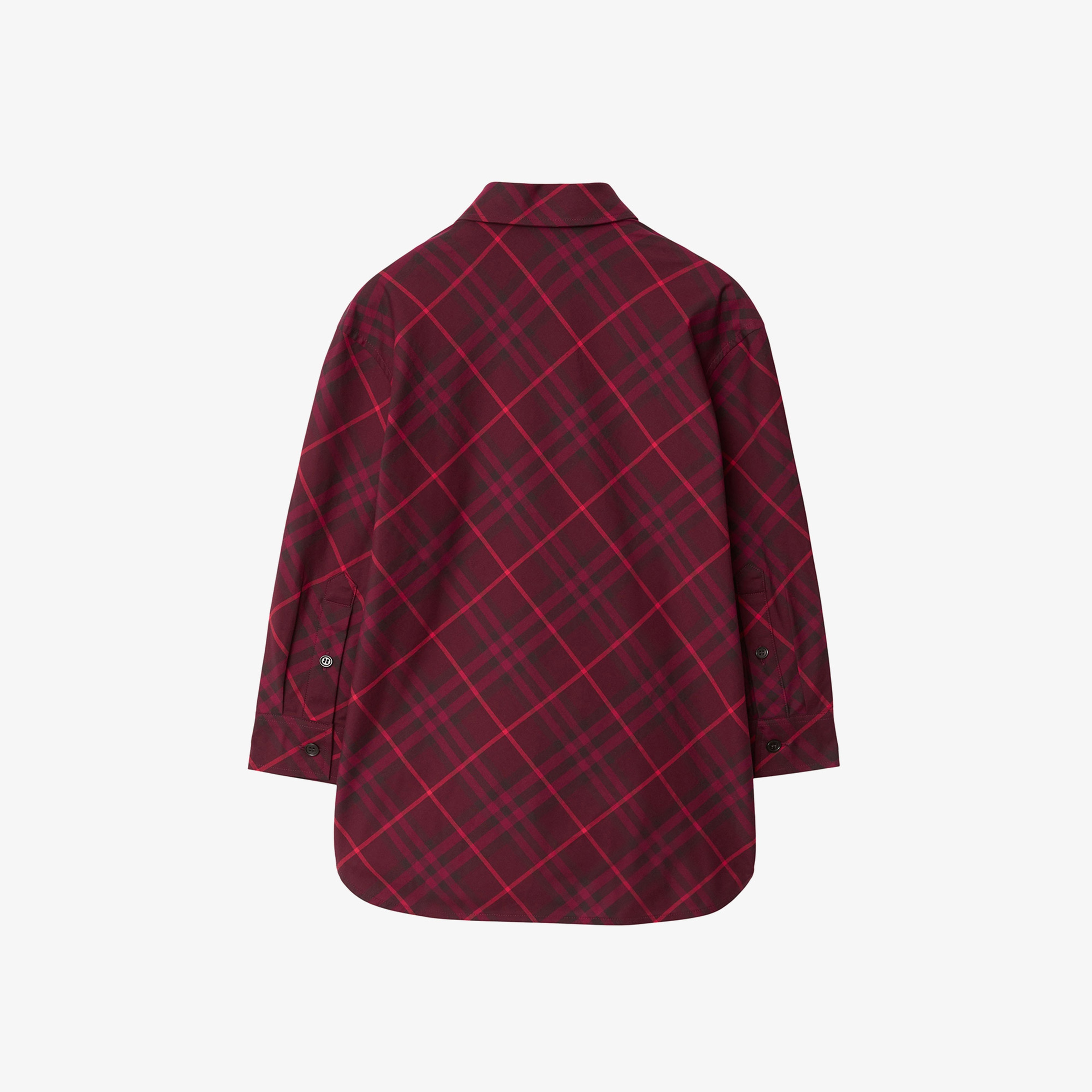 Burberry Çocuk Bordo Gömlek