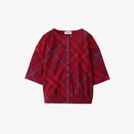 Burberry Çocuk Kırmızı Gömlek