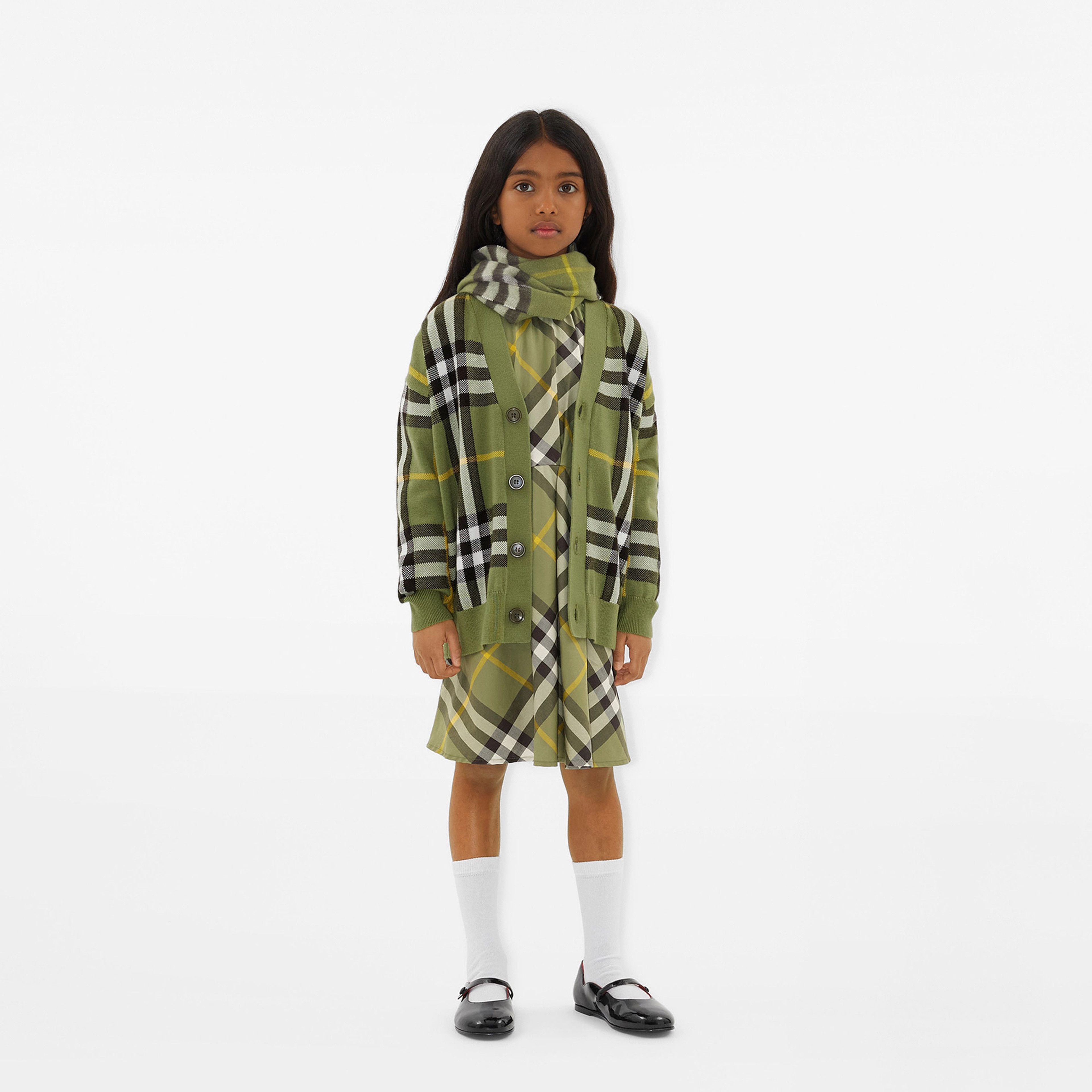Burberry Çocuk Haki  Hırka