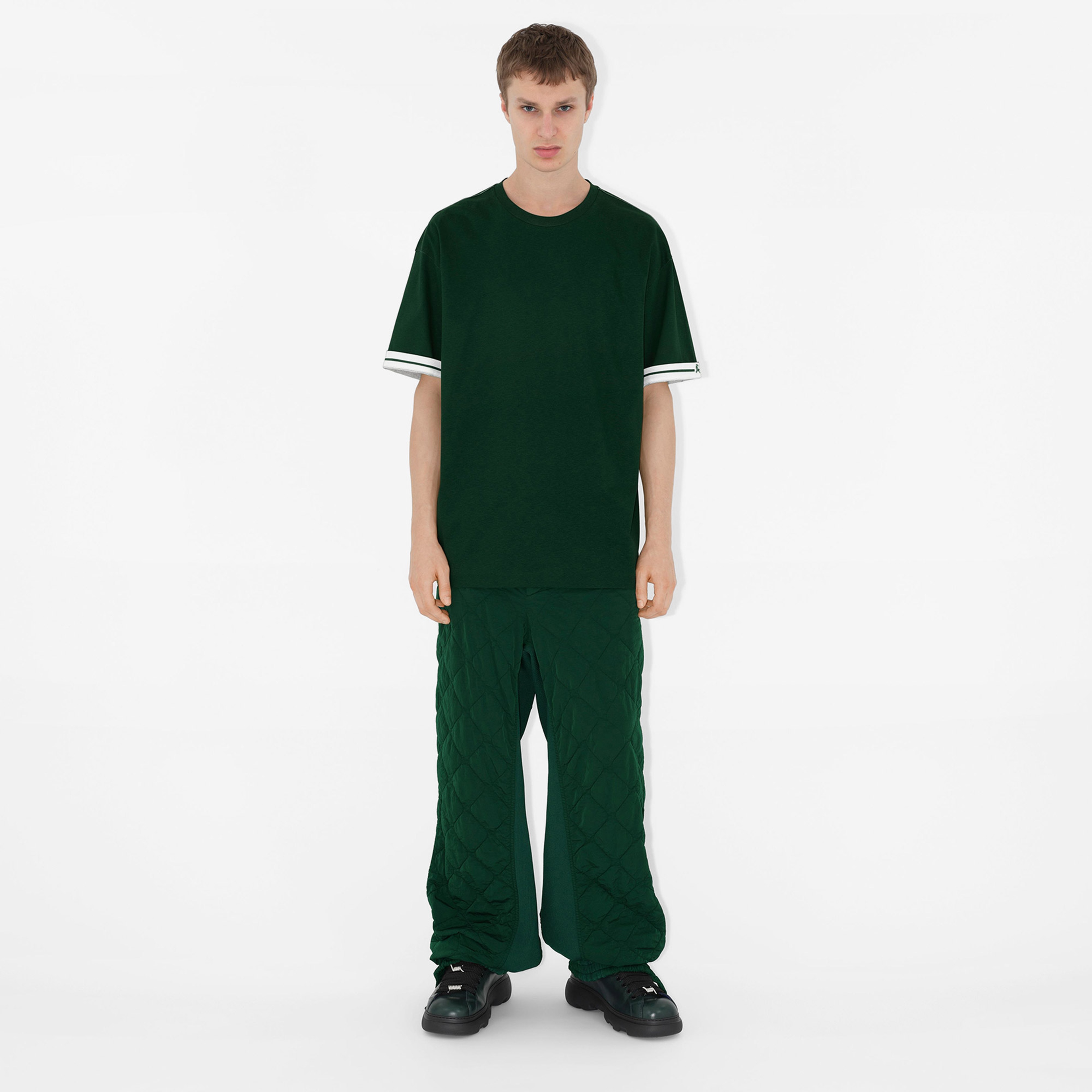 Burberry Erkek Yeşil Tshirt