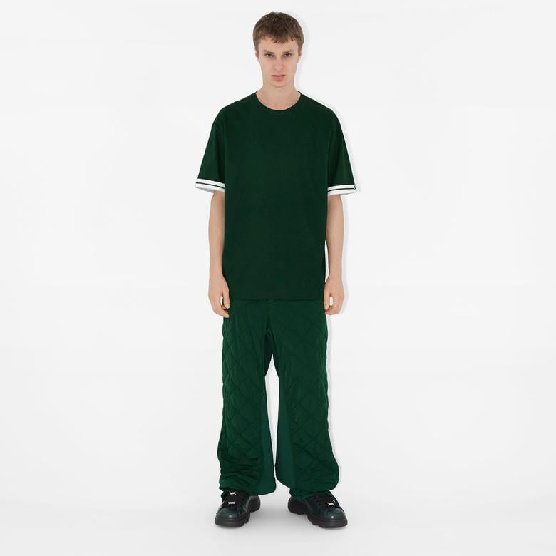 Burberry Erkek Yeşil Tshirt