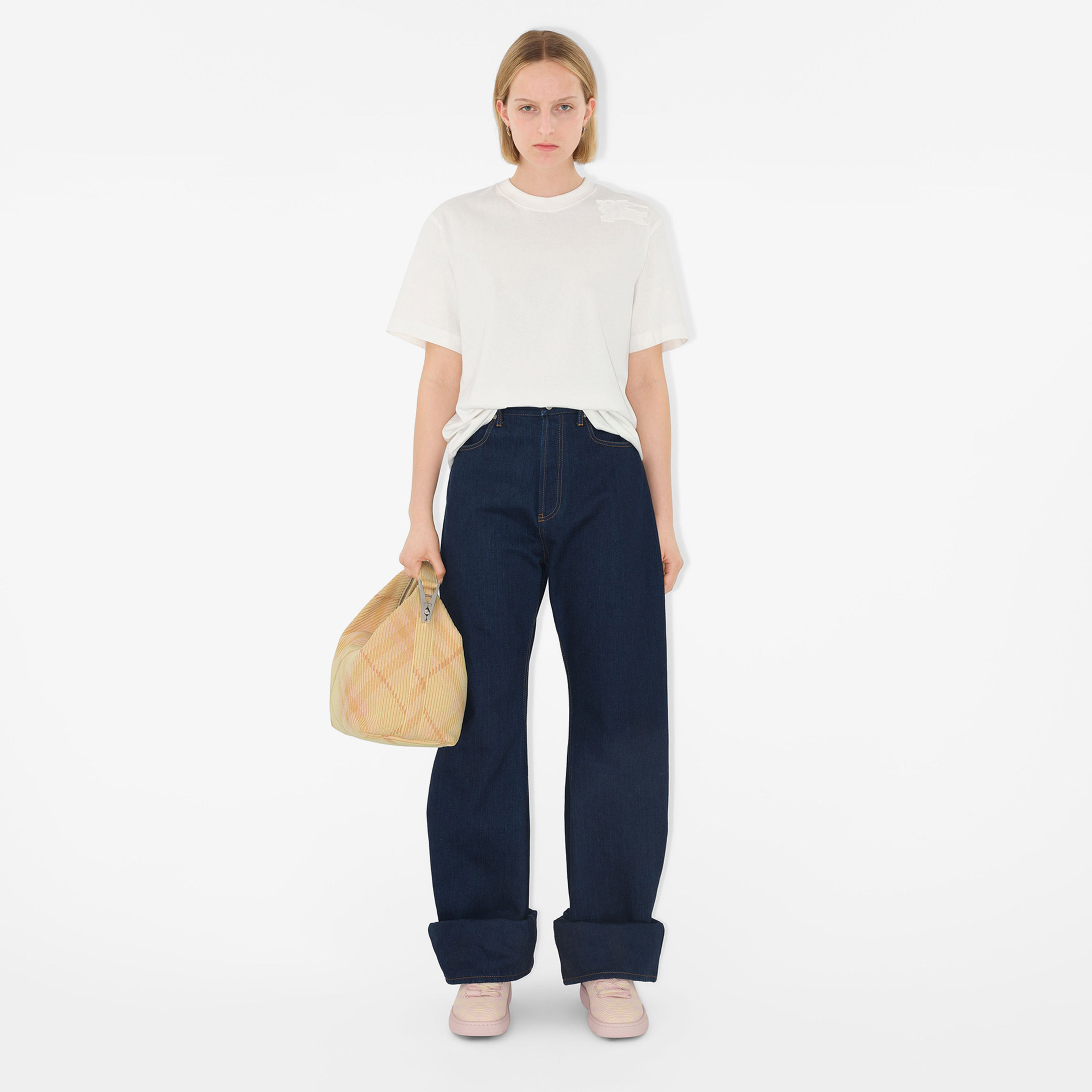 Burberry Kadın Krem Çanta