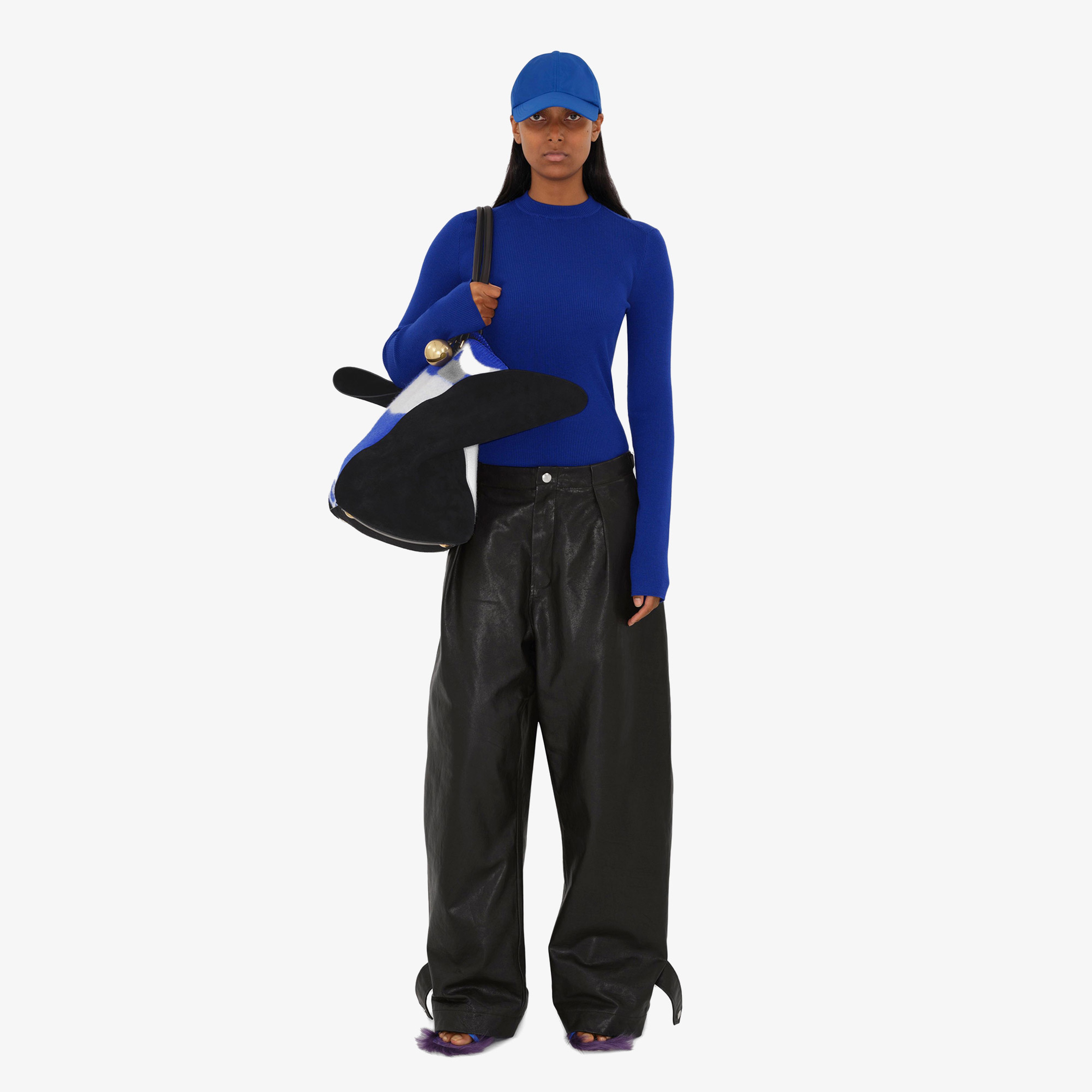 Burberry Unisex Lacivert Şapka