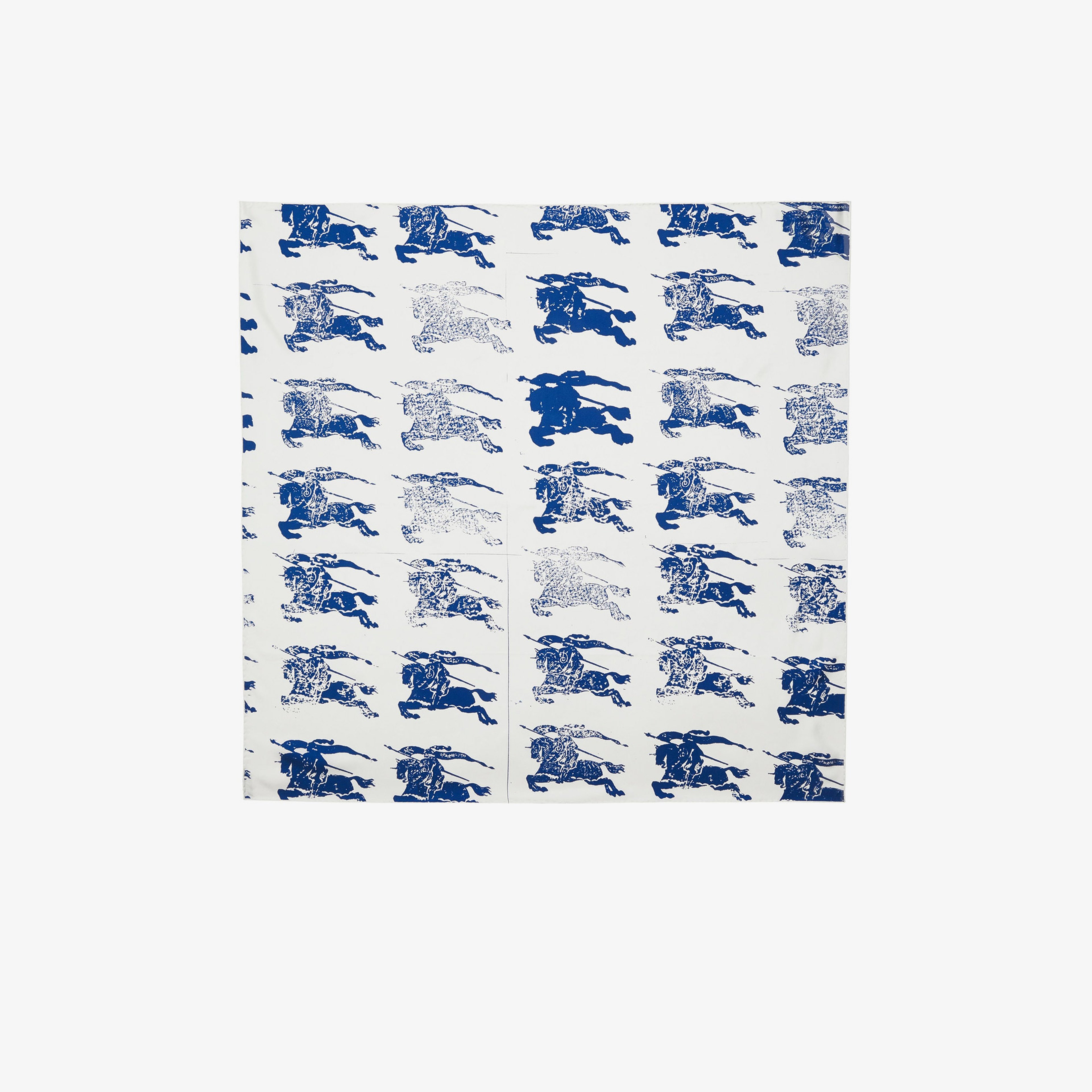 Burberry Unisex Mavi Eşarp