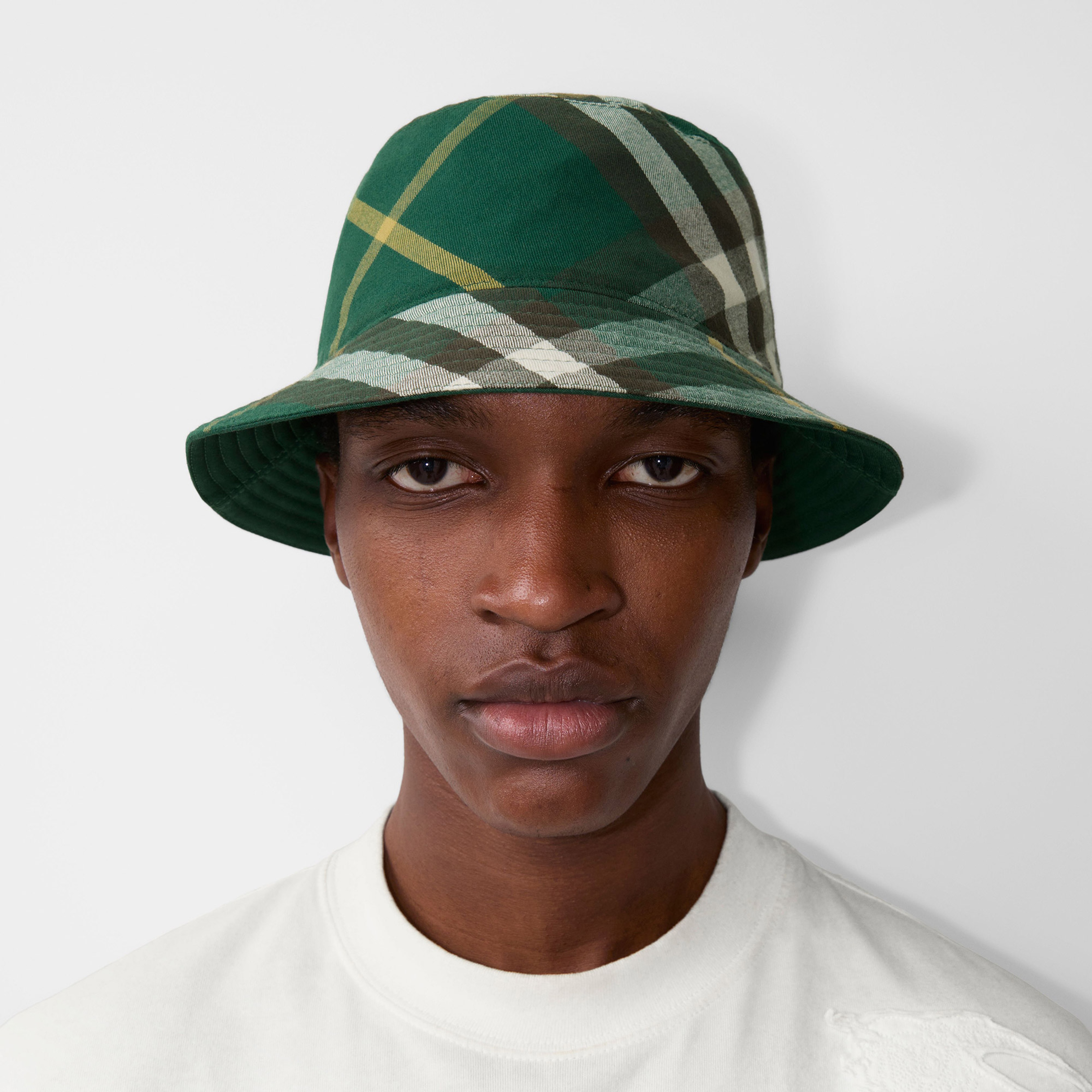 Burberry Unisex Yeşil Şapka