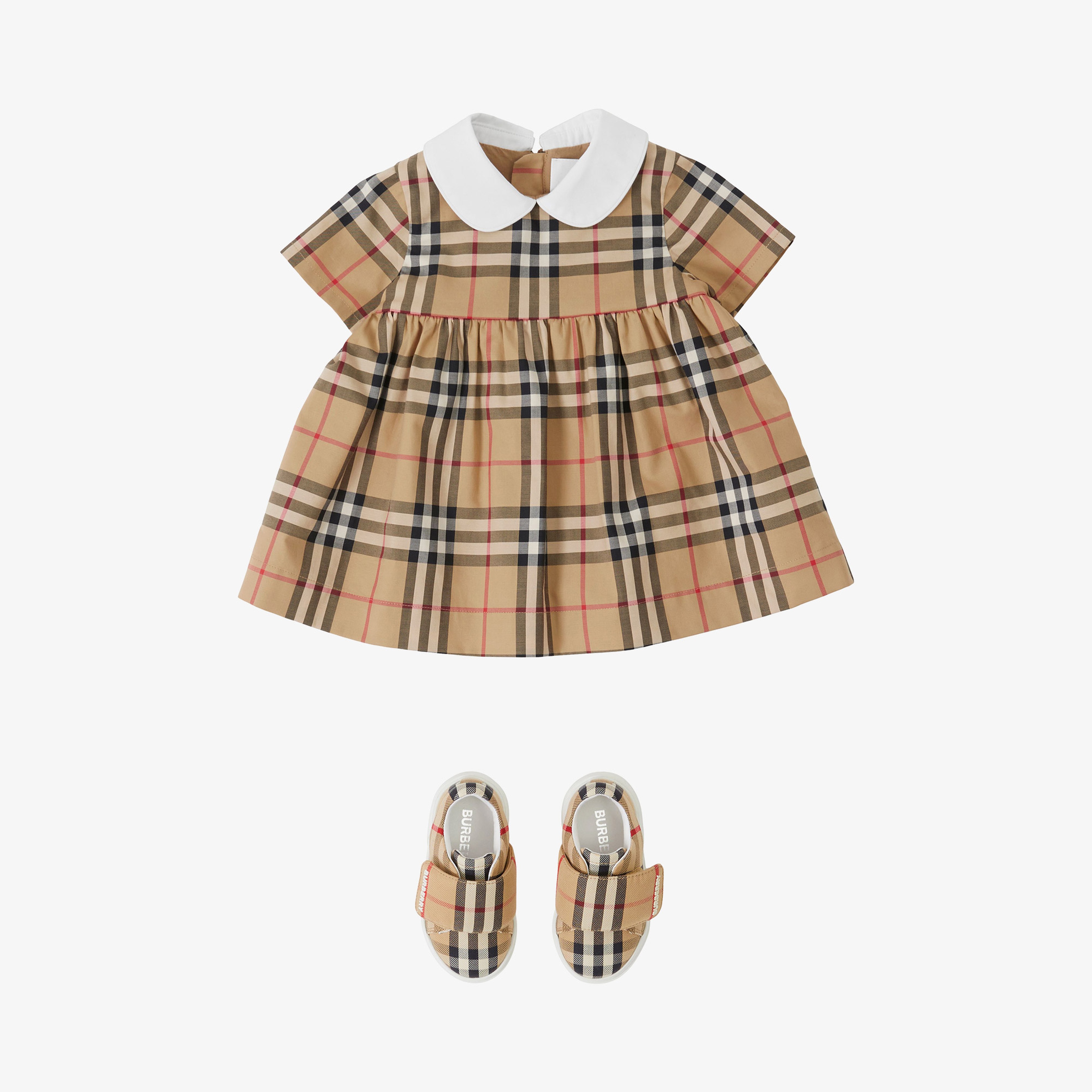 Burberry Çocuk Bej Elbise