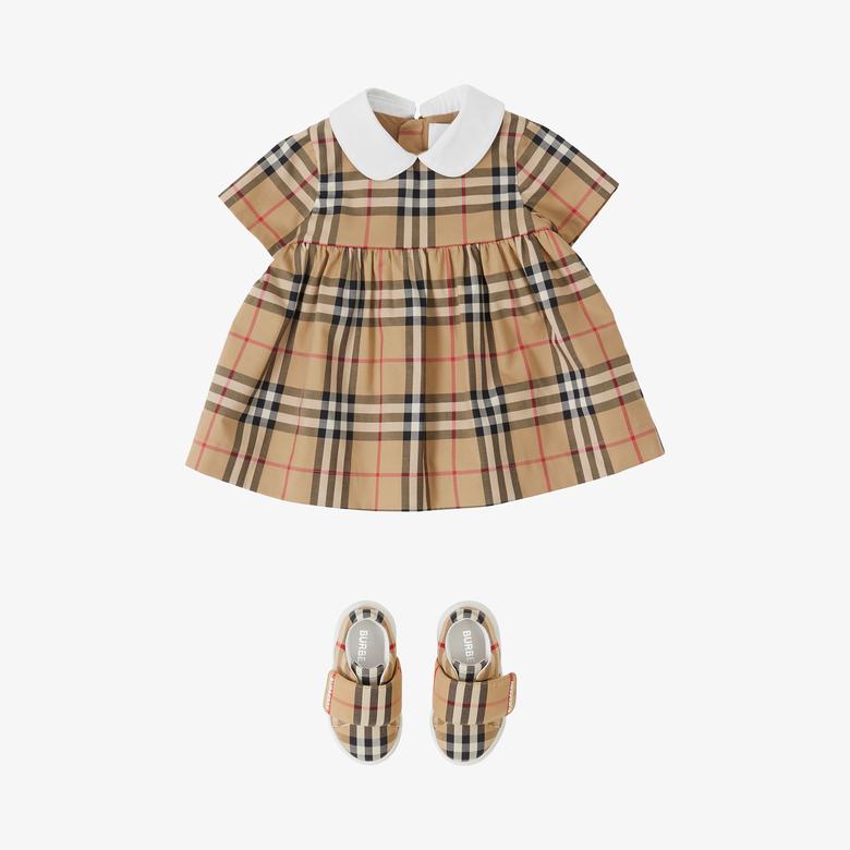 Burberry Çocuk Bej Elbise