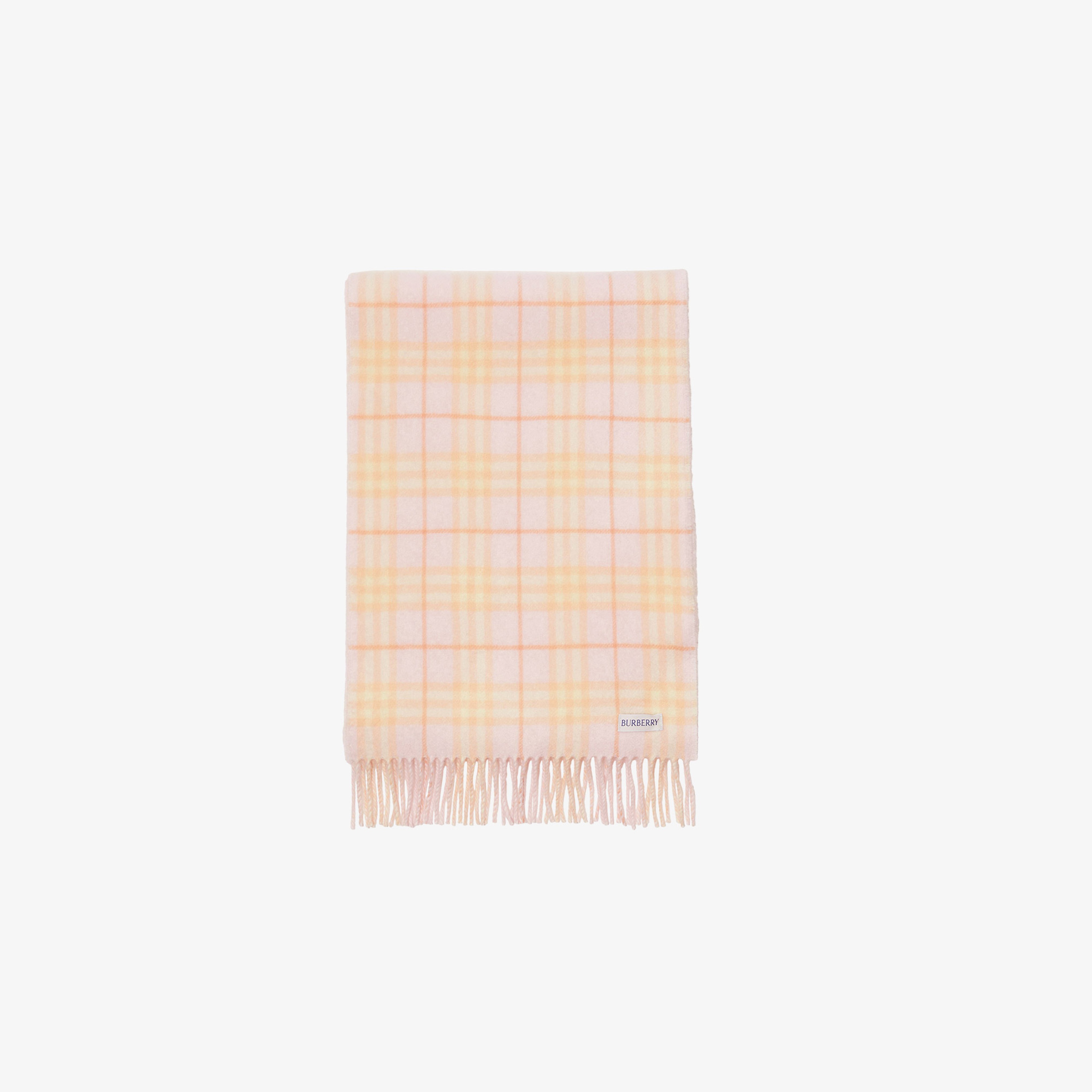 Burberry Unisex Pembe Atkı