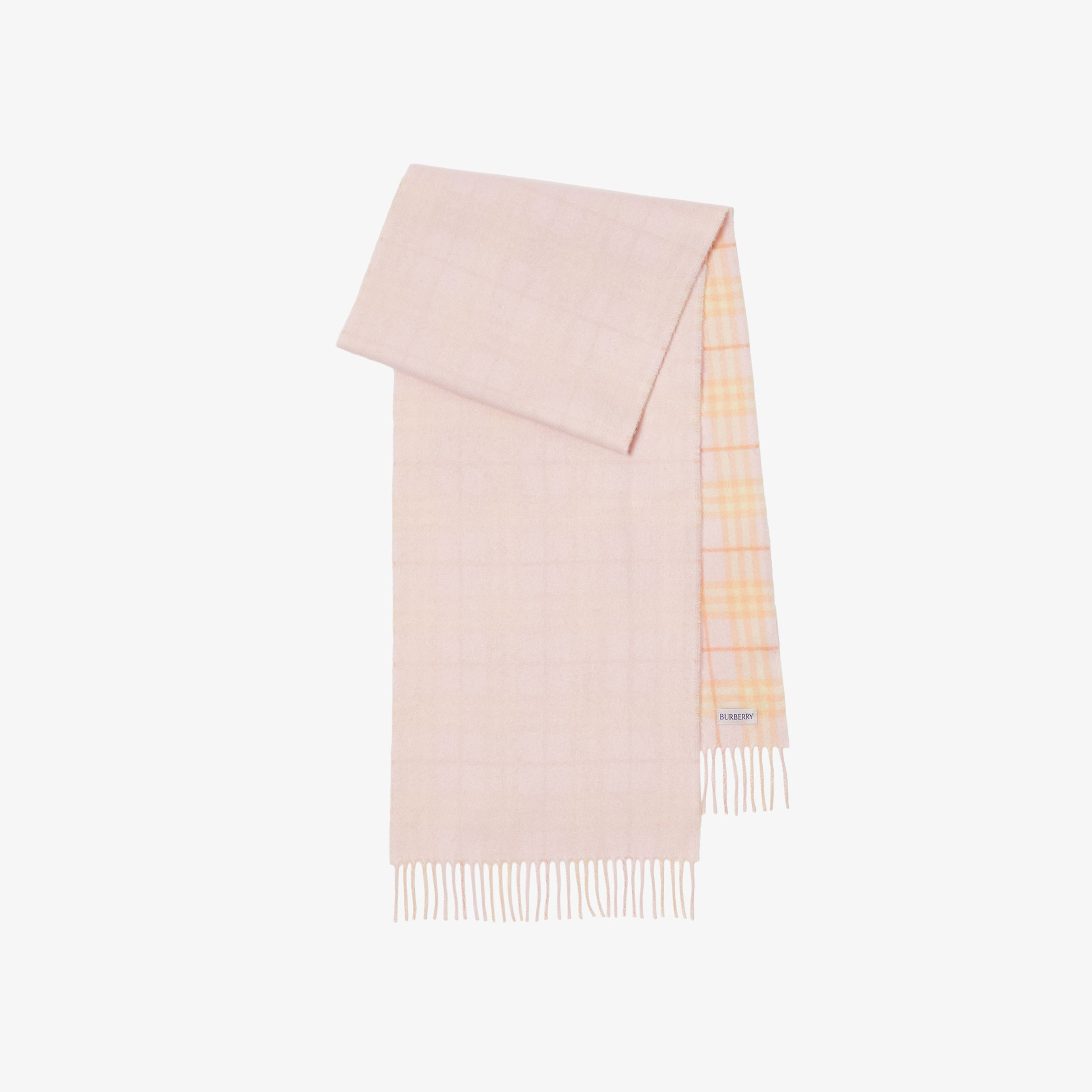 Burberry Unisex Pembe Atkı