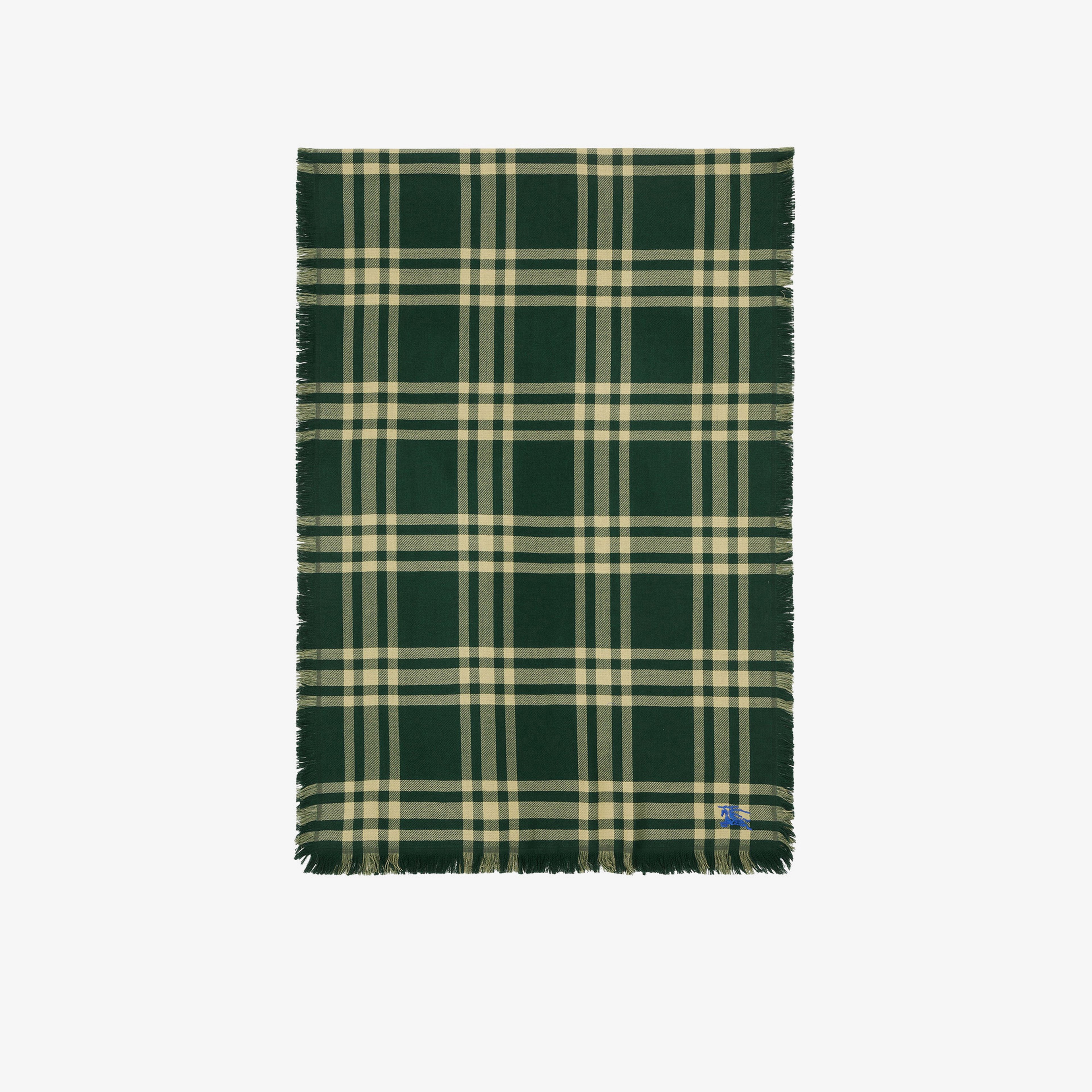 Burberry Unisex Yeşil Atkı