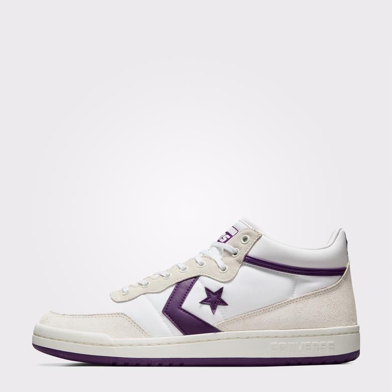 Converse Cons Fastbreak Pro Suede Nylon Erkek Beyaz Sneaker