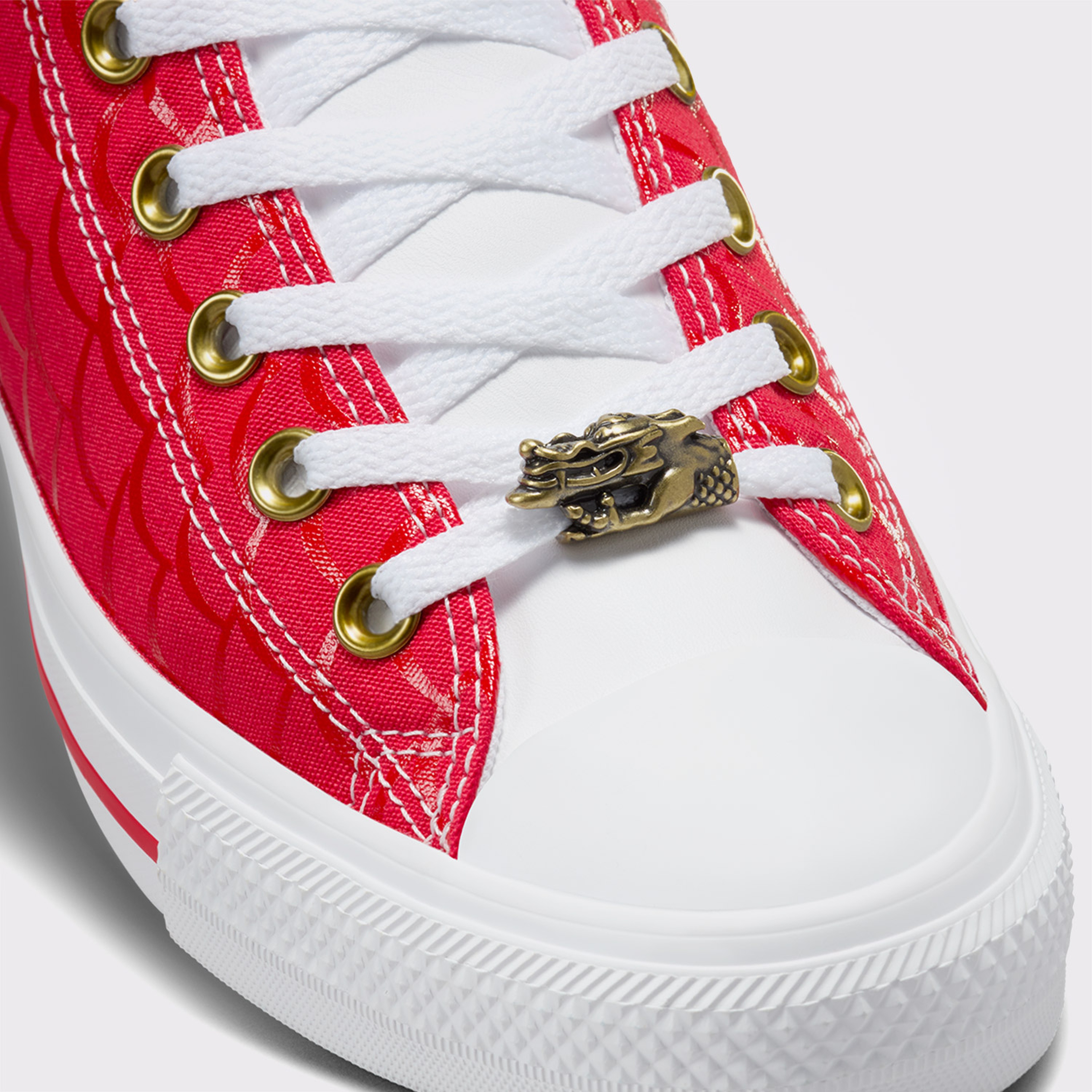 Converse Chuck Taylor All Star Lunar New Year Dragon Scale Unisex Kırmızı Sneaker