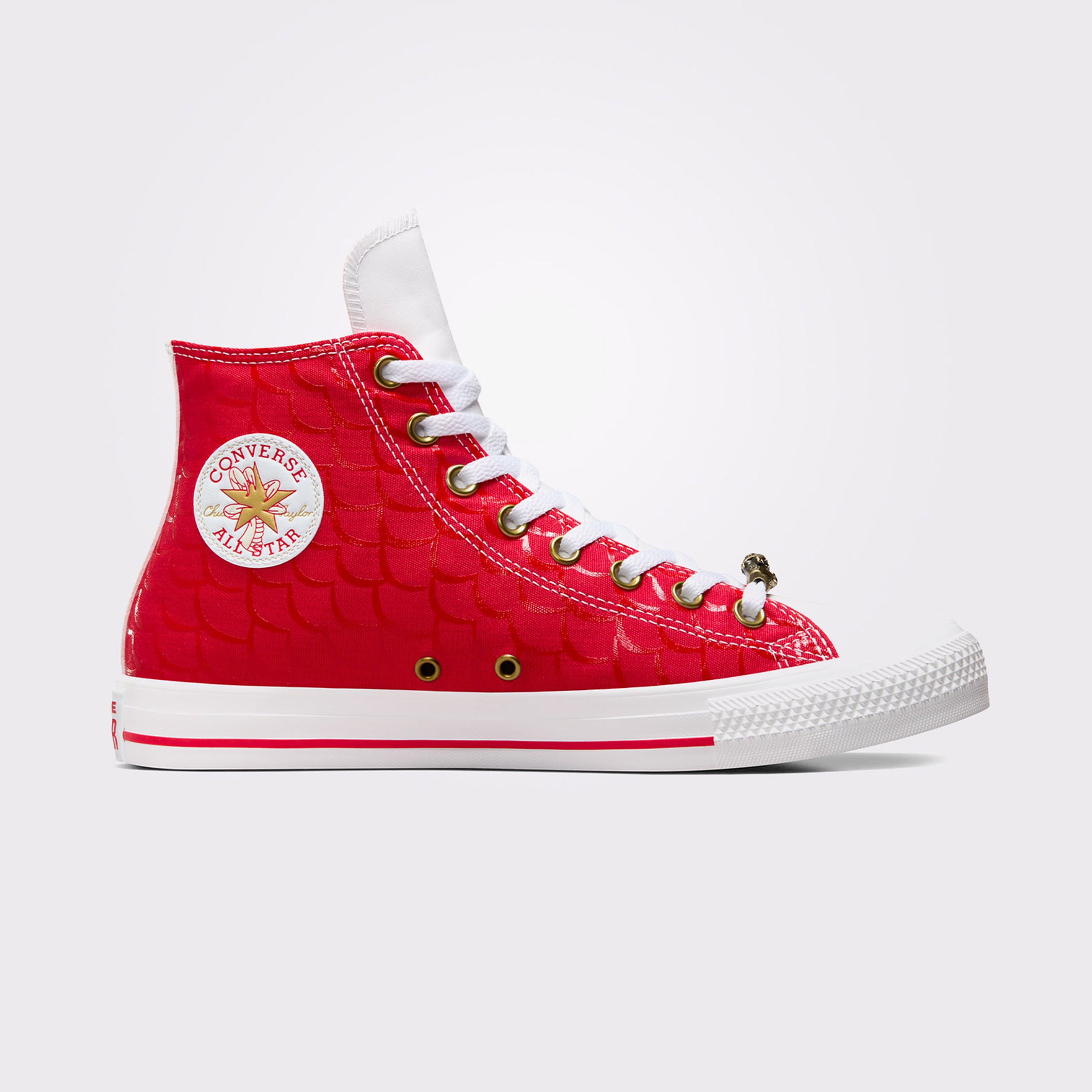 Converse Chuck Taylor All Star Lunar New Year Dragon Scale Unisex Kırmızı Sneaker