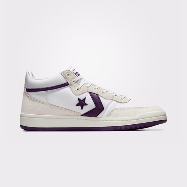 Converse Cons Fastbreak Pro Suede Nylon Erkek Beyaz Sneaker